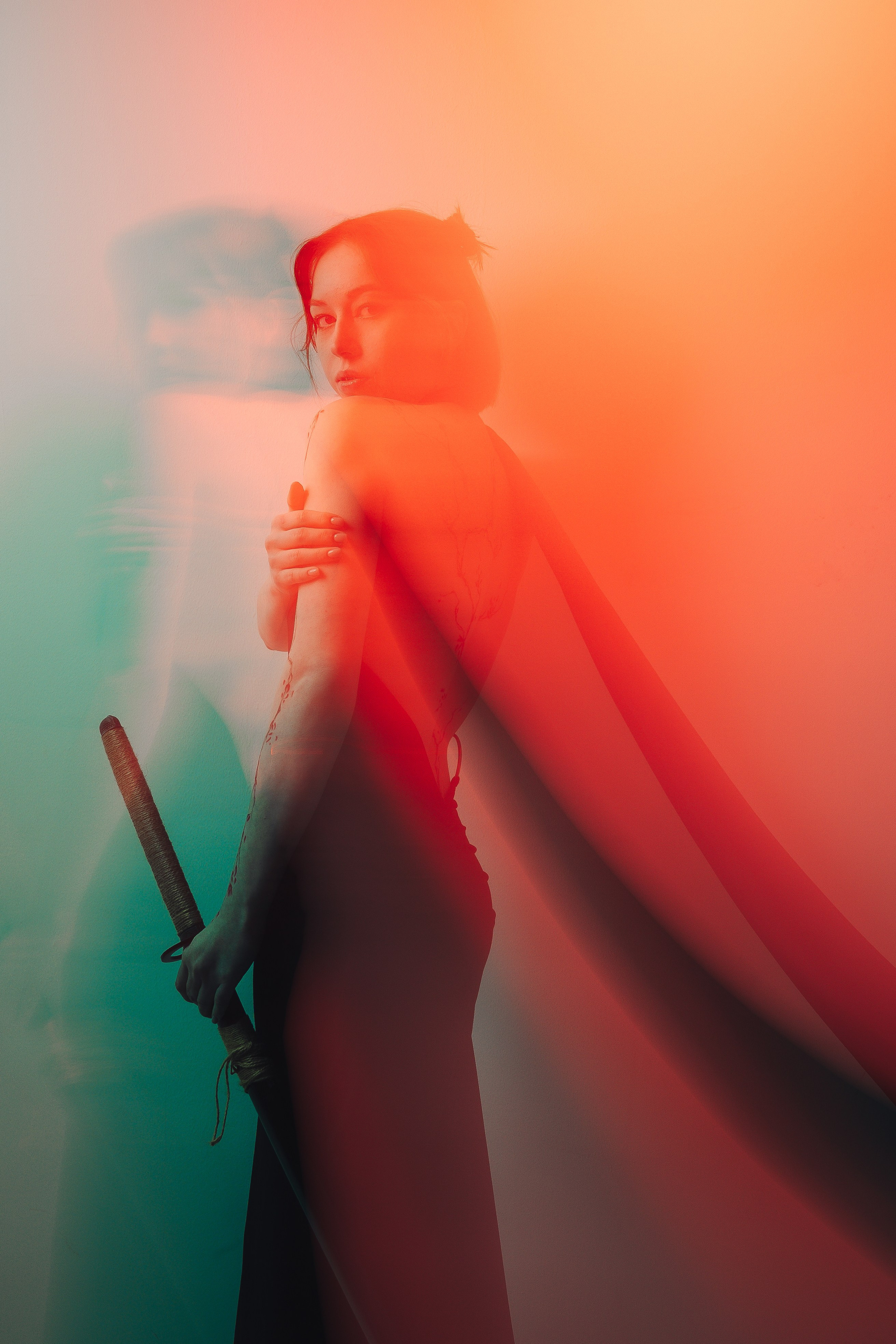 Творческая фотосессия Япония киберпанк. Фотограф в Глазове Роман Маньков