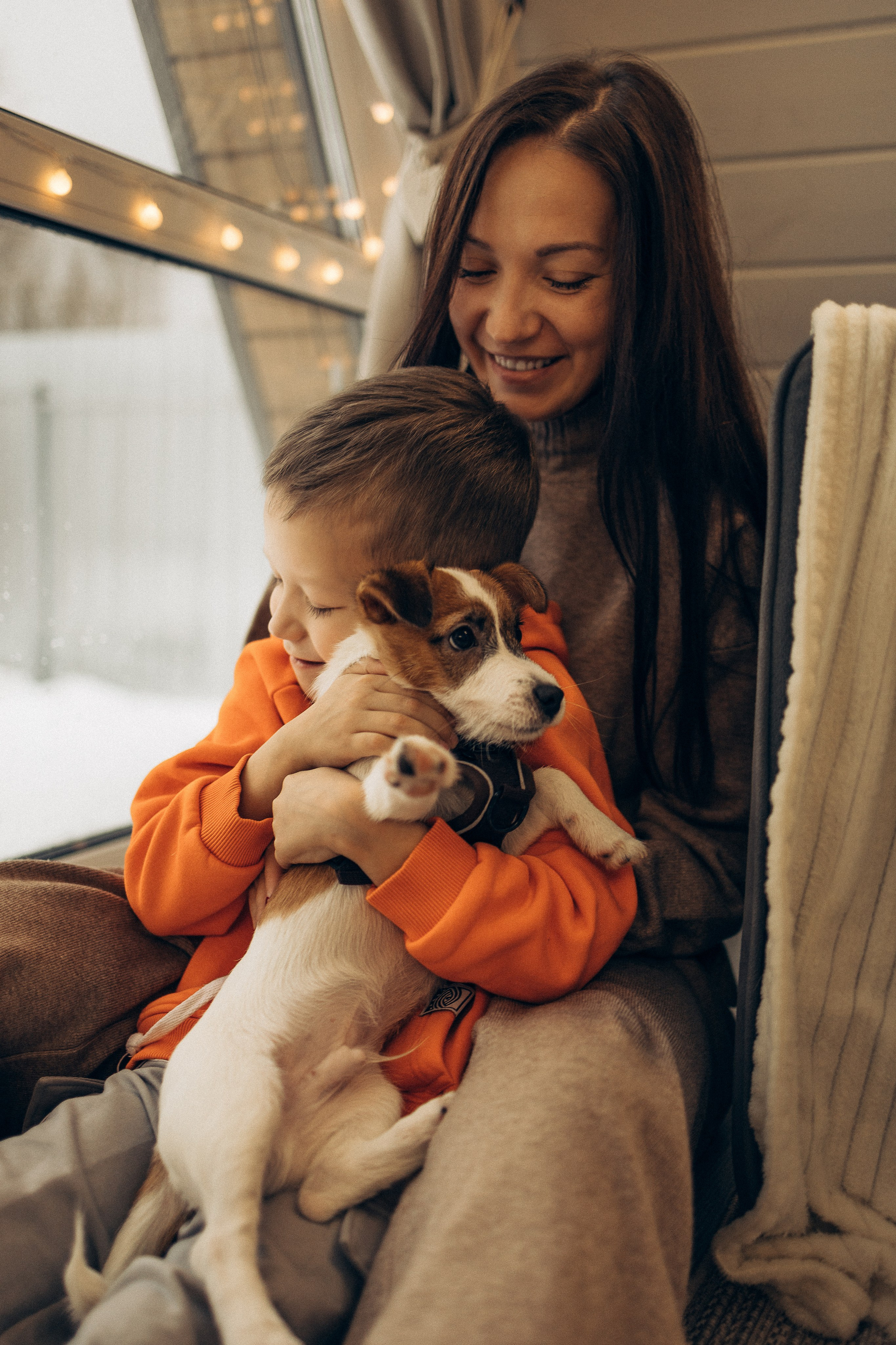 Новогодняя домашняя фотосессия в Ижевске