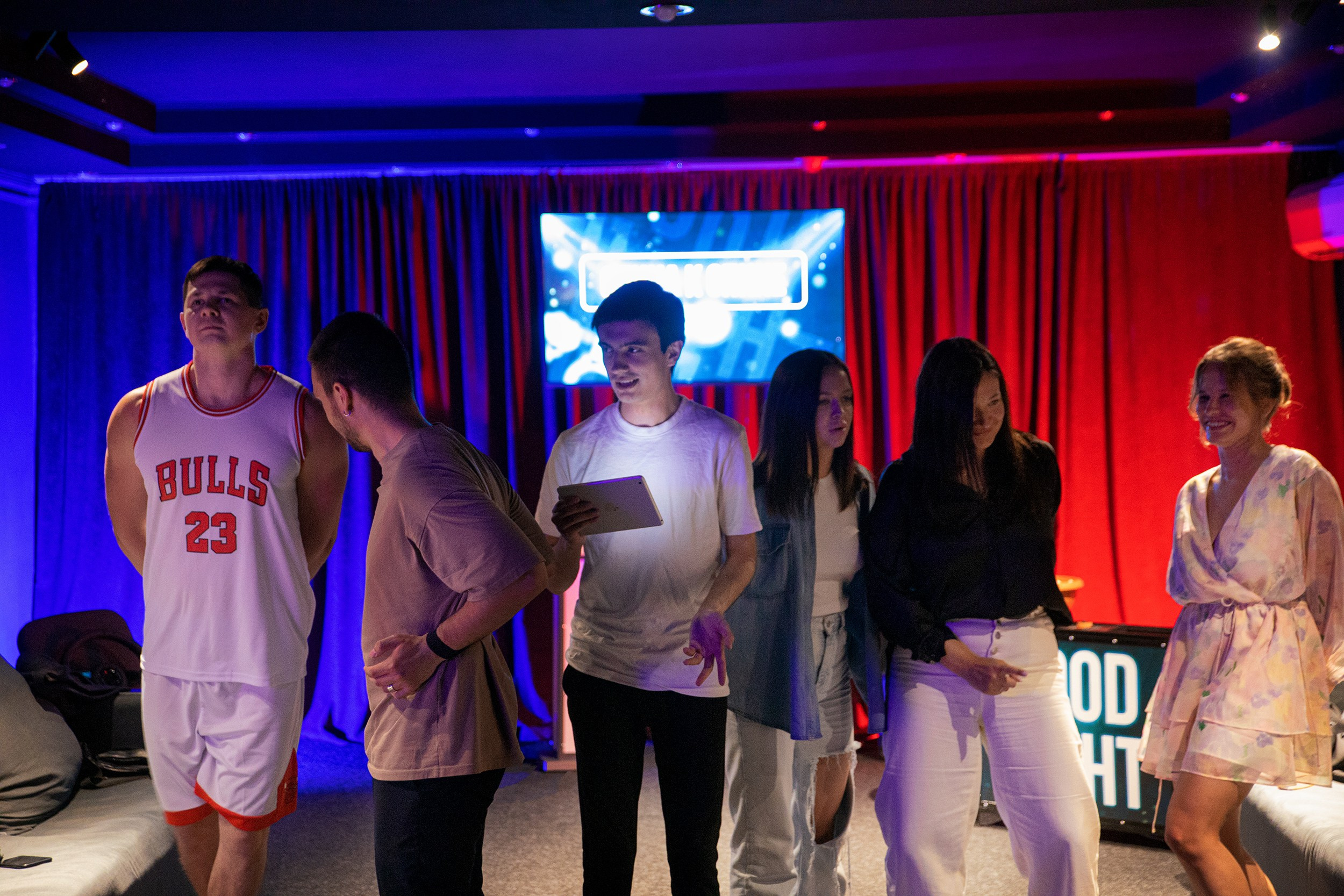 Игра в Good night. Фотограф Тюмень