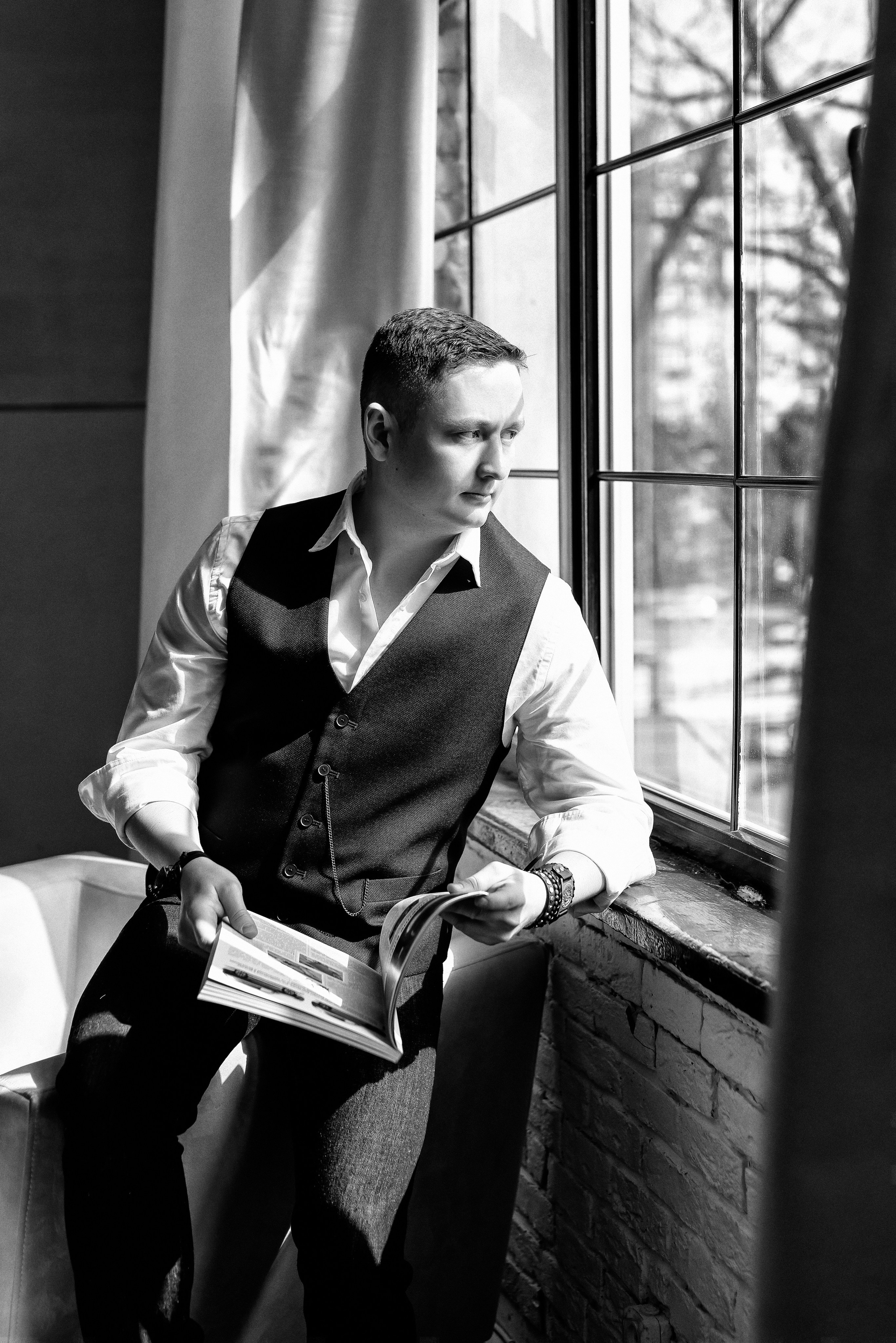 Мужской портрет. Фотосессия для мужчин. Мария Прищеп. Профессиональный фотограф в Краснодаре