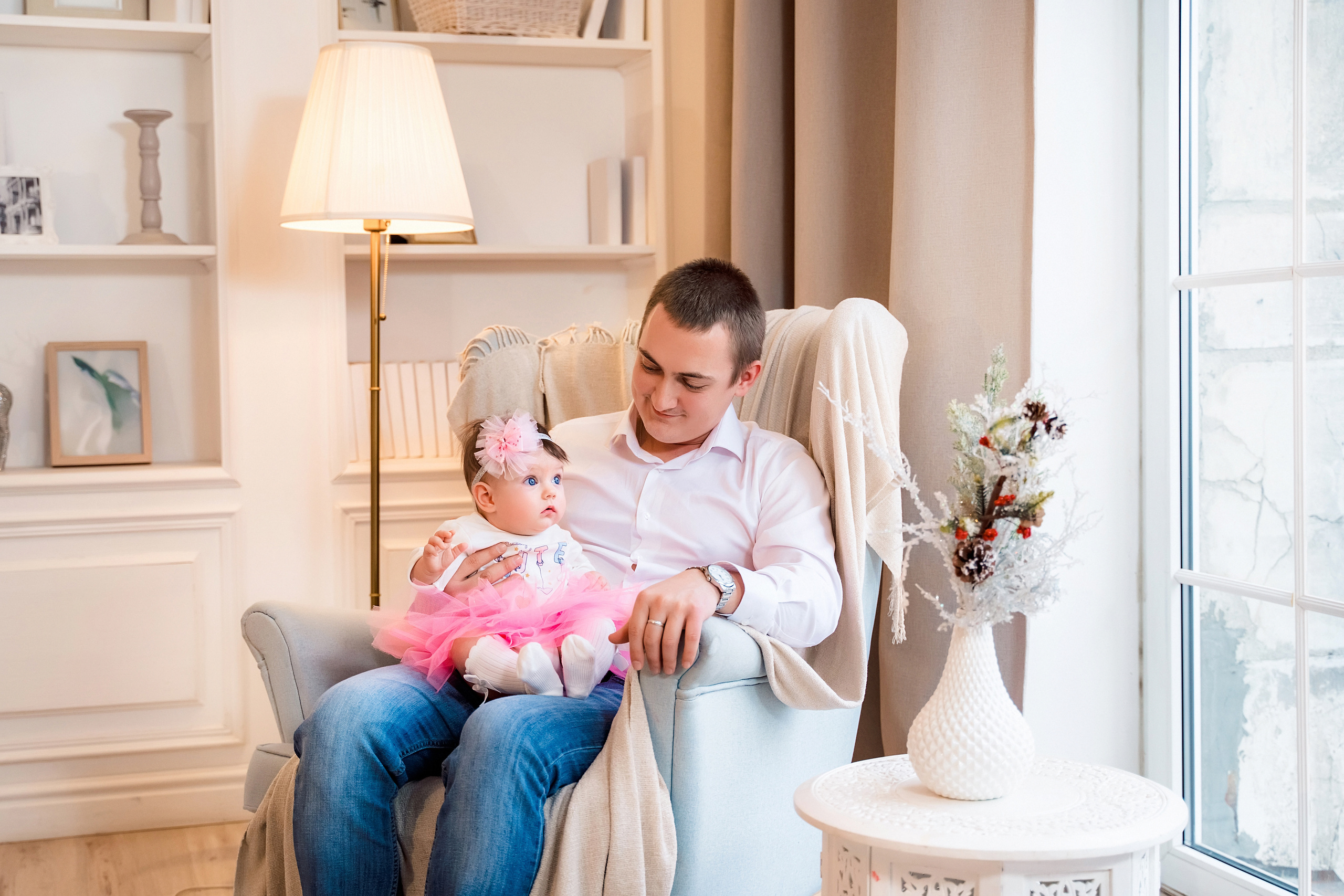 Семейная фотосессия — Артём и Катя с доченькой. Фотограф беременных в СПб — Елена Александрова