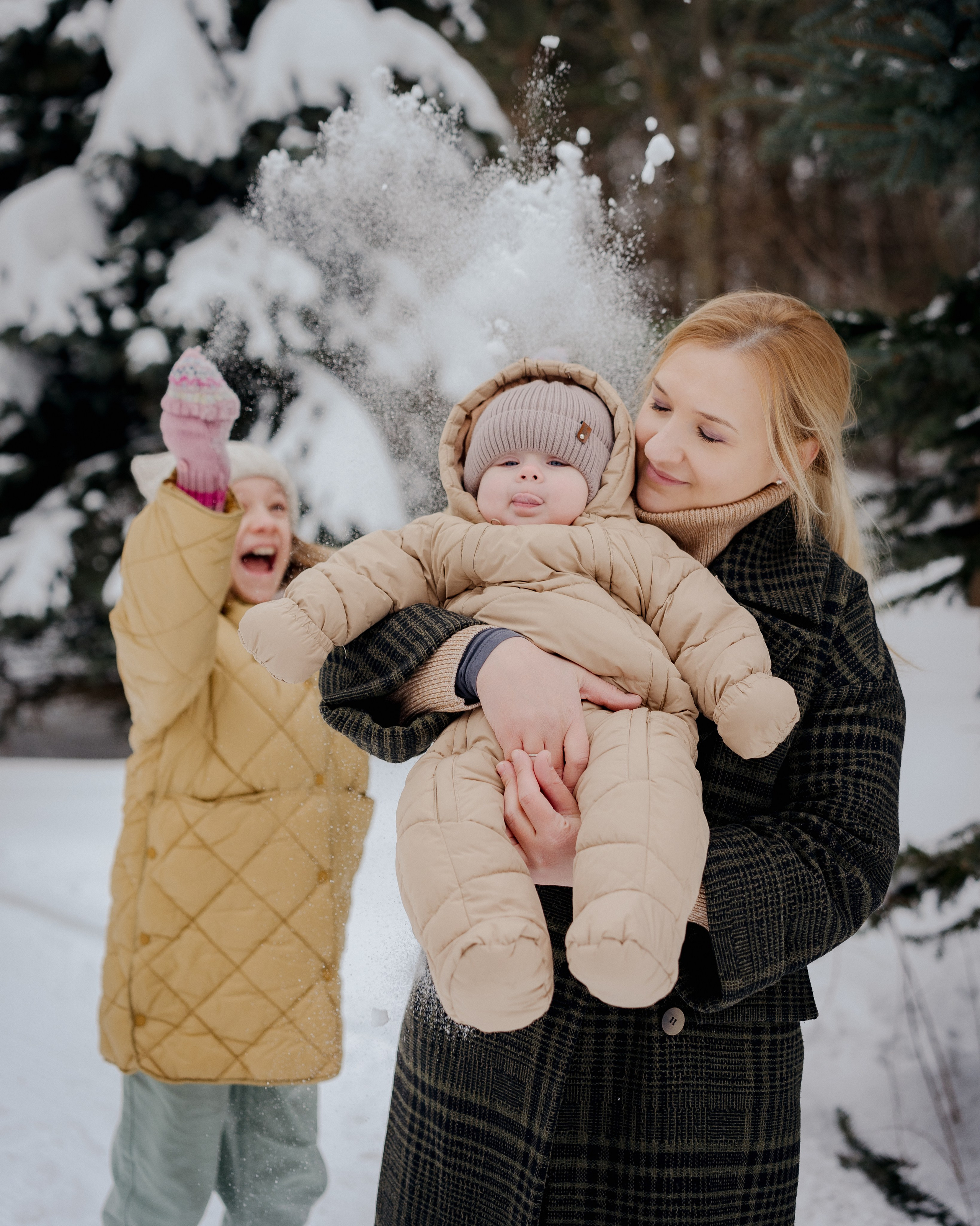 Катерина и дочери. Портретный и семейный фотограф в Москве/Видное