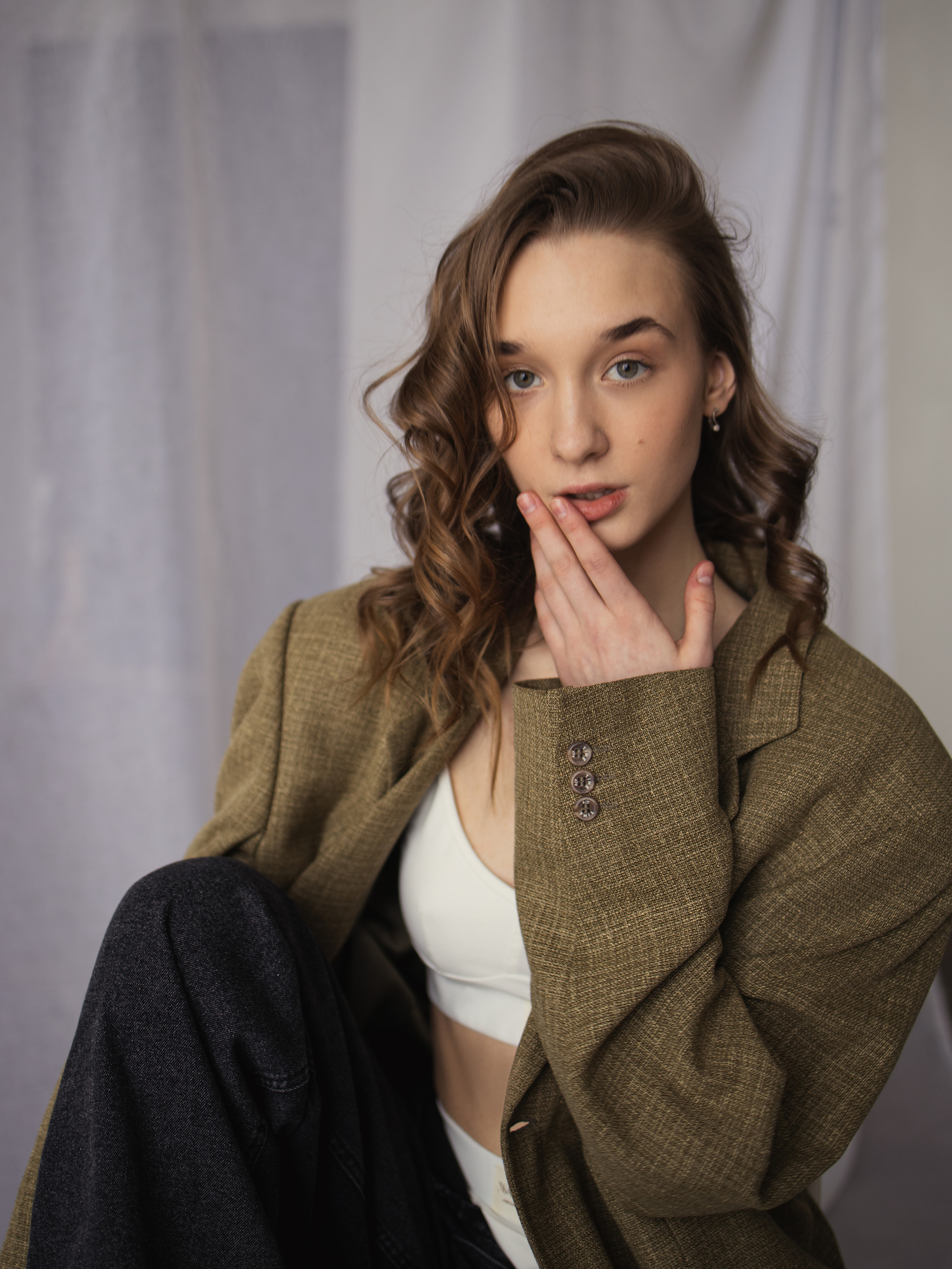 Фотосессия в костюме и белье. Фотограф СПБ Засорина Юлия