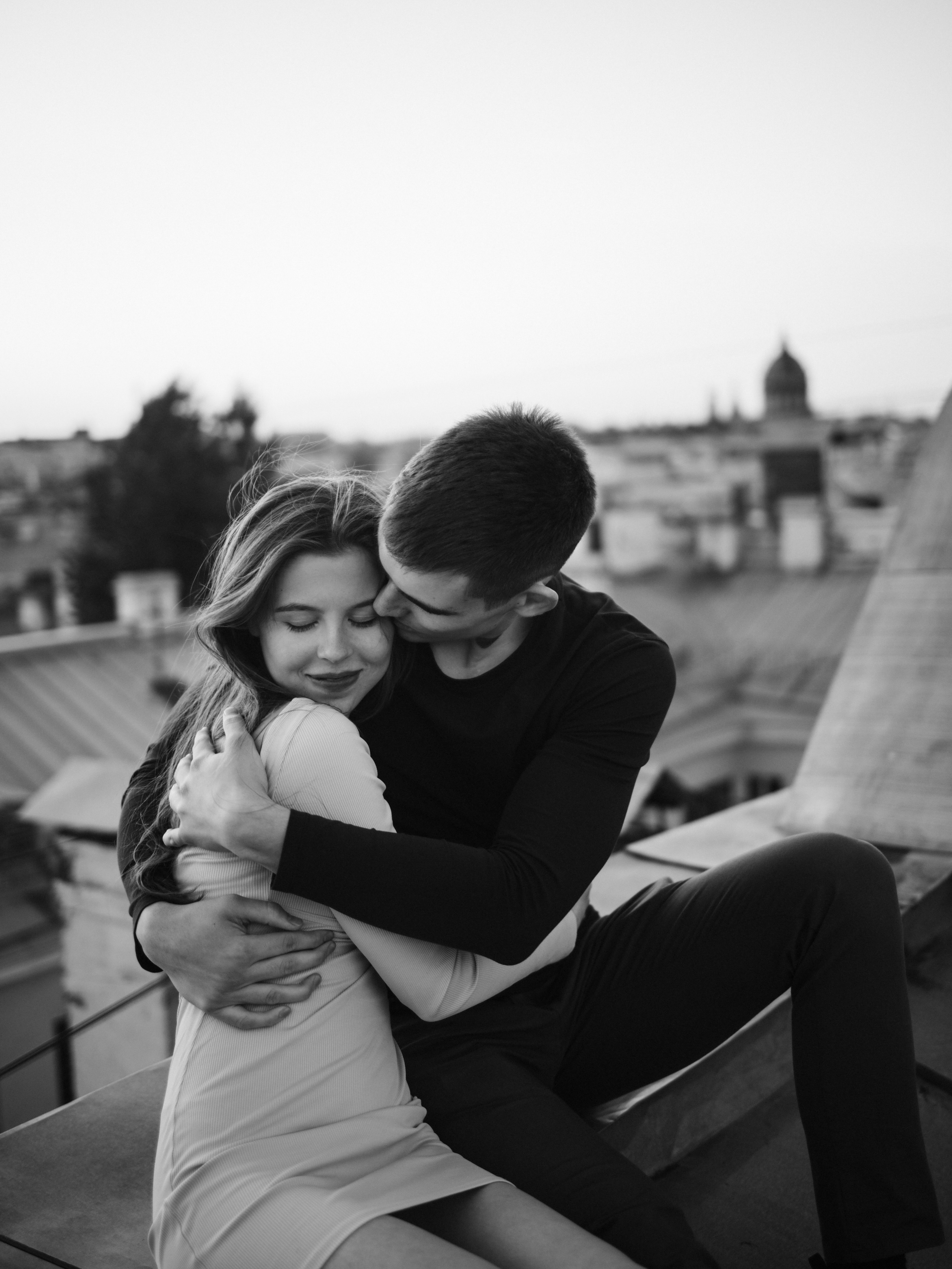 На крышах города. Фотограф СПБ Засорина Юлия