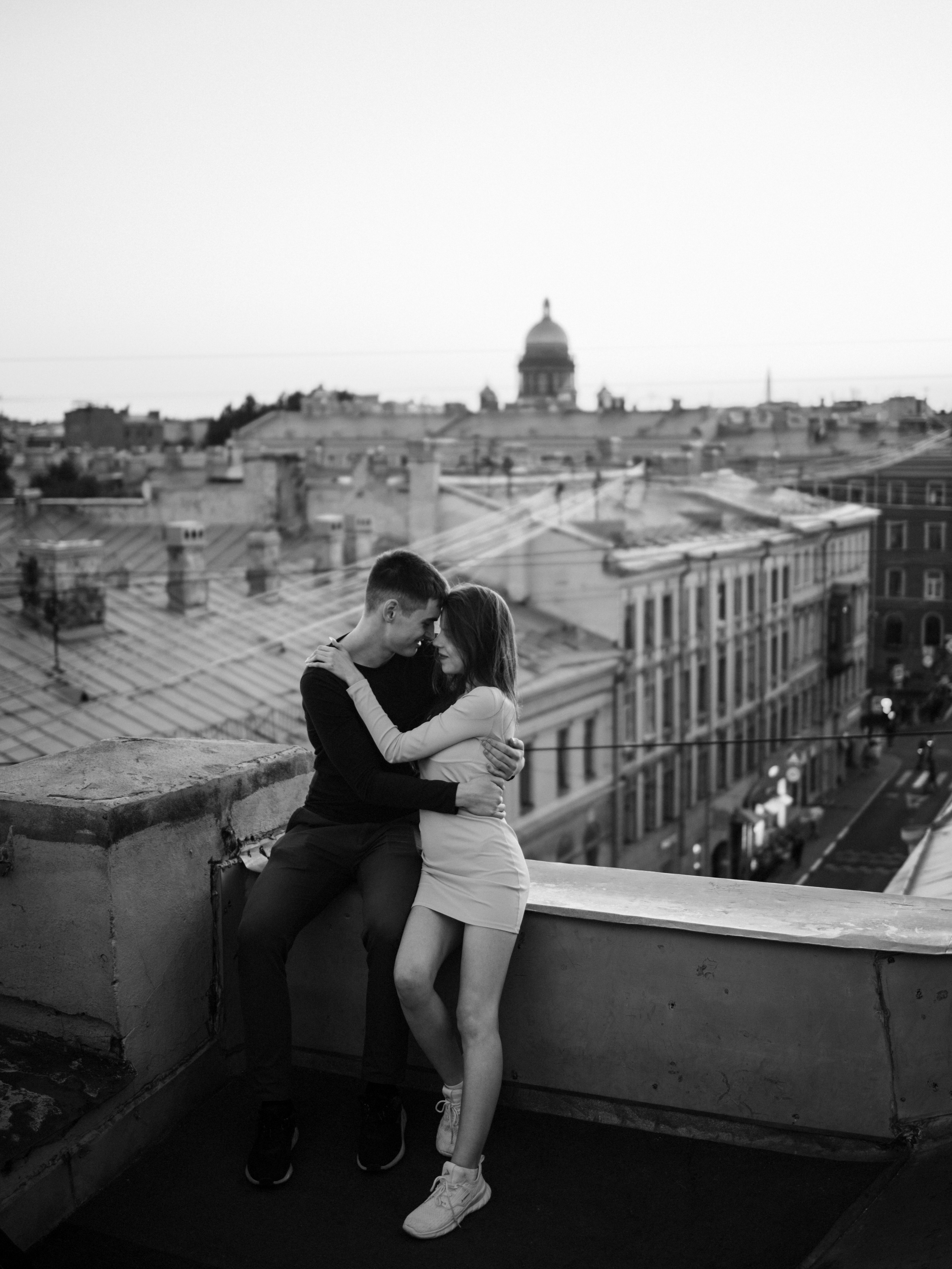 На крышах города. Фотограф СПБ Засорина Юлия