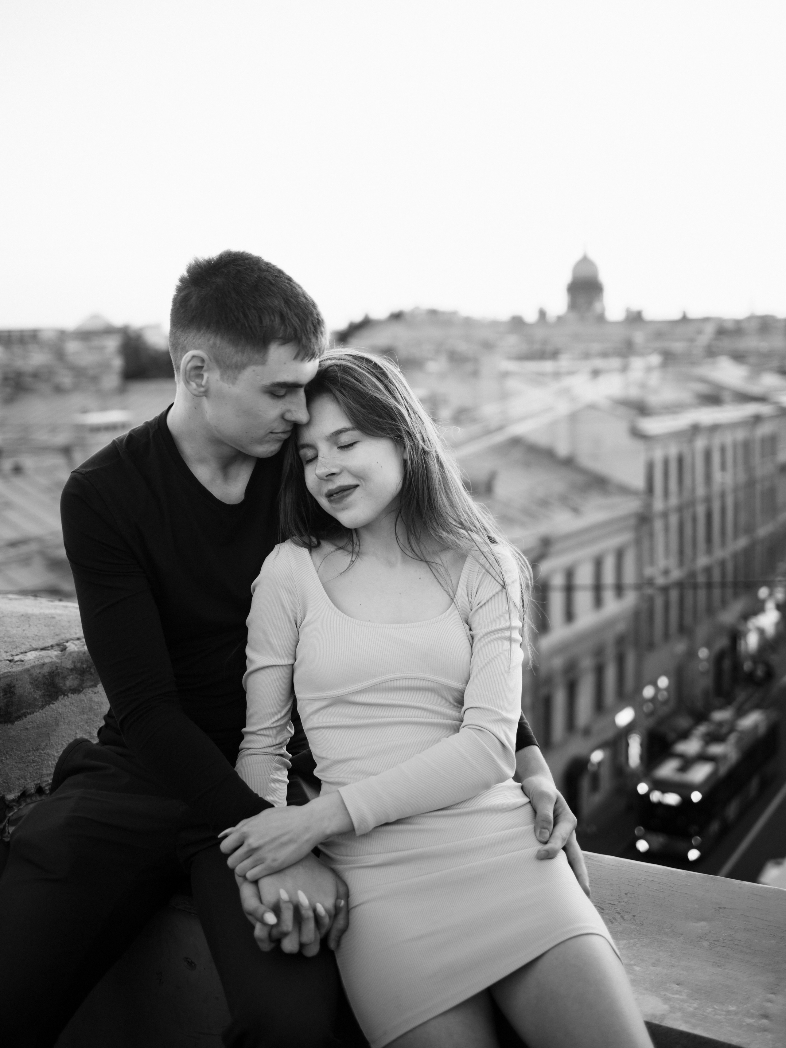 На крышах города. Фотограф СПБ Засорина Юлия