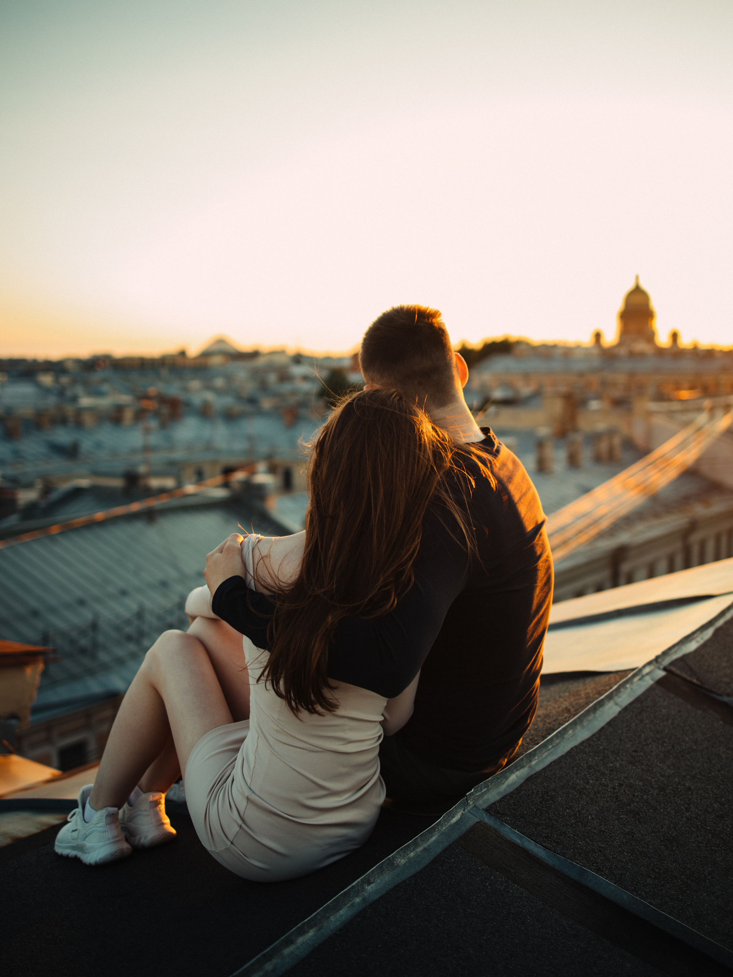 На крышах города. Фотограф СПБ Засорина Юлия