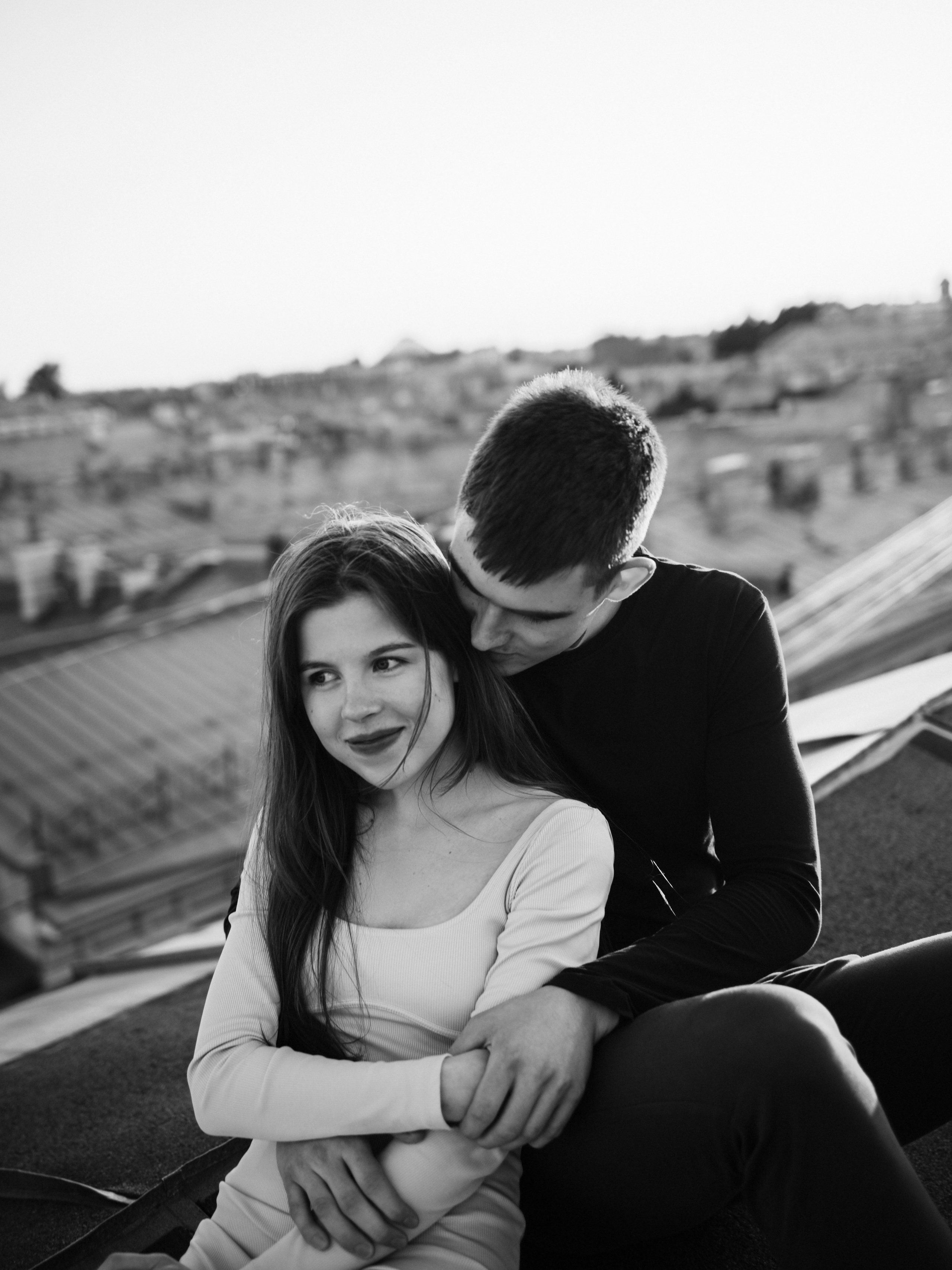 На крышах города. Фотограф СПБ Засорина Юлия