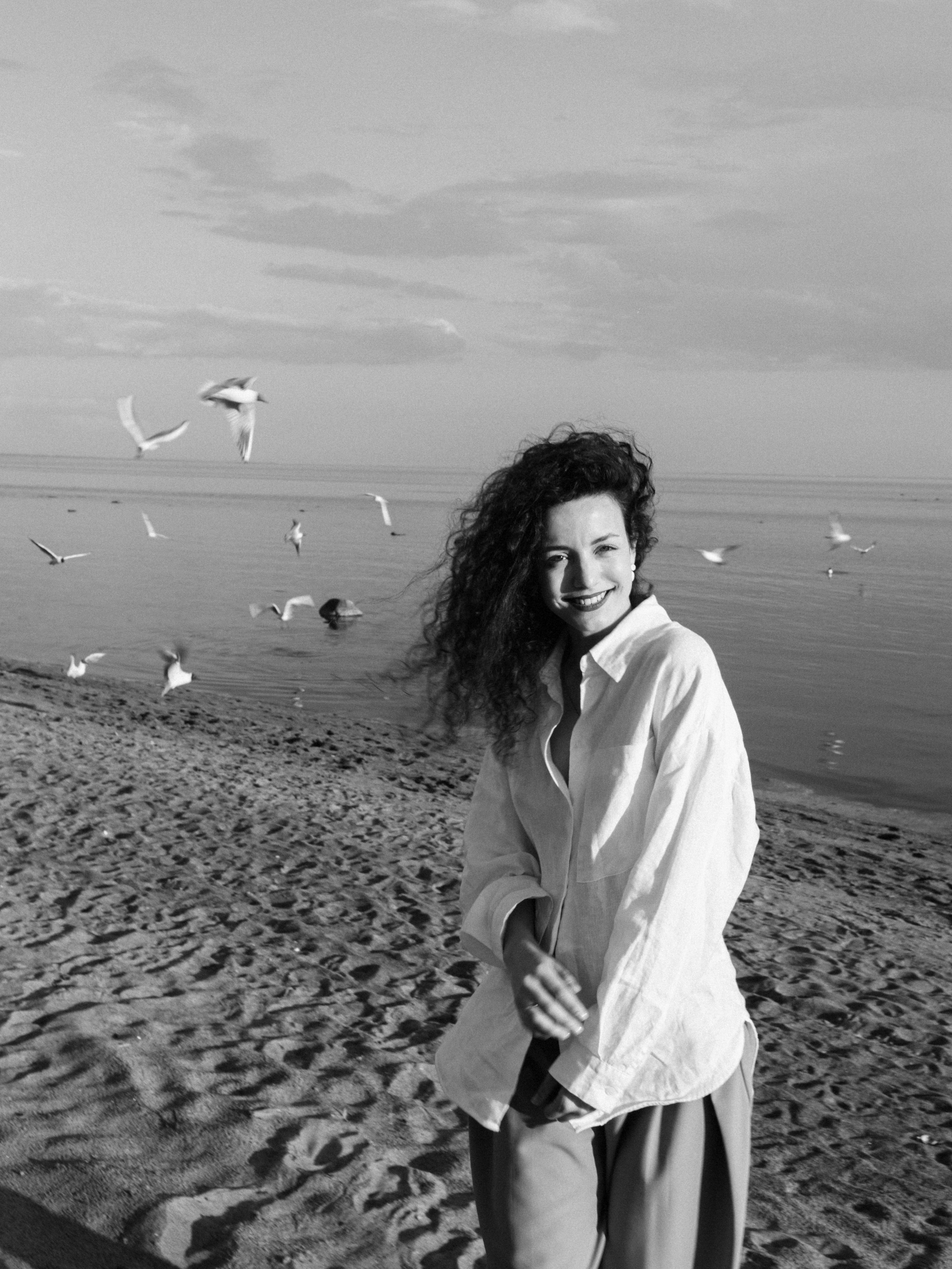 На берегу Финского залива. Фотограф СПБ Засорина Юлия