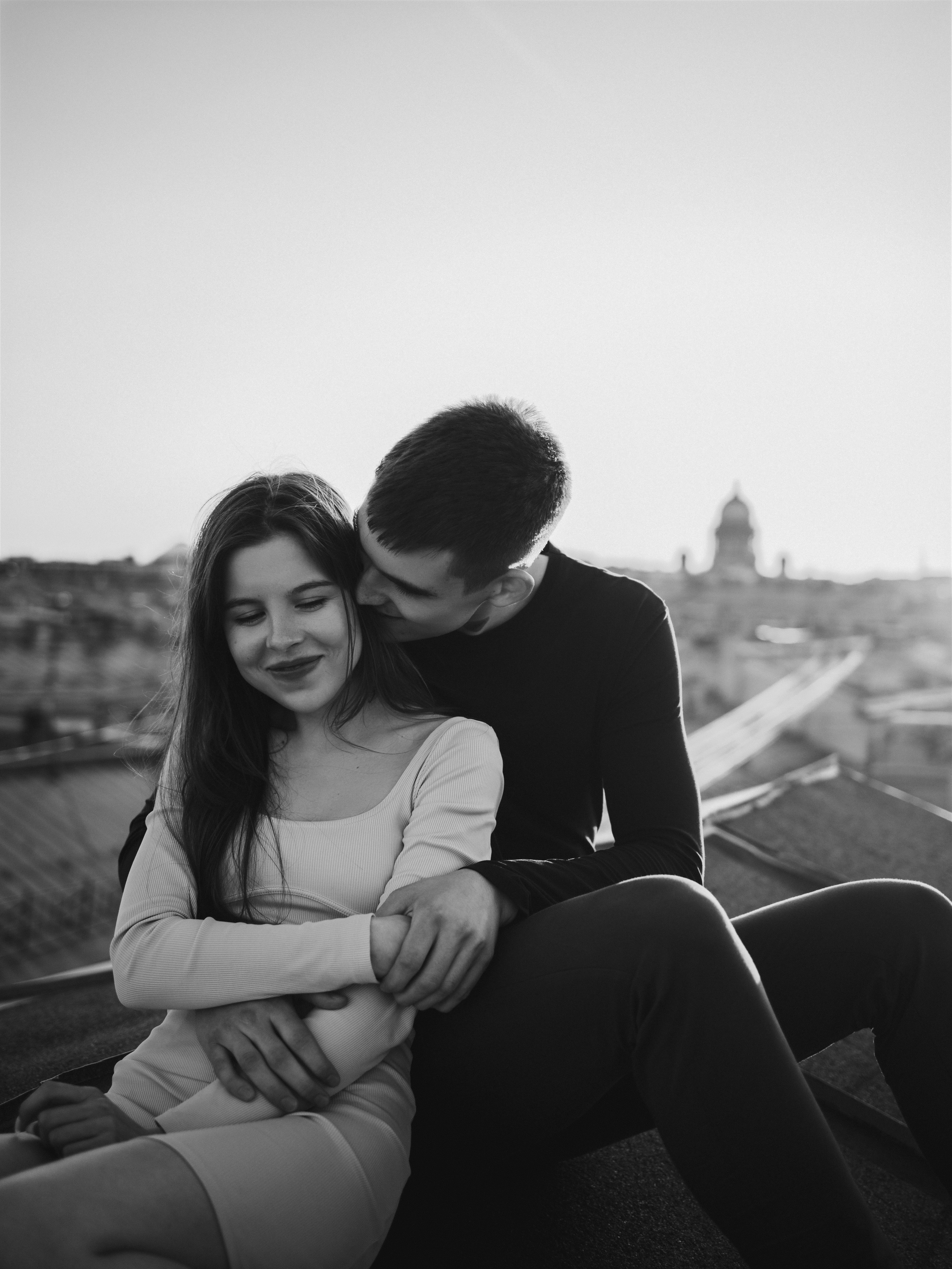 На крышах города. Фотограф СПБ Засорина Юлия