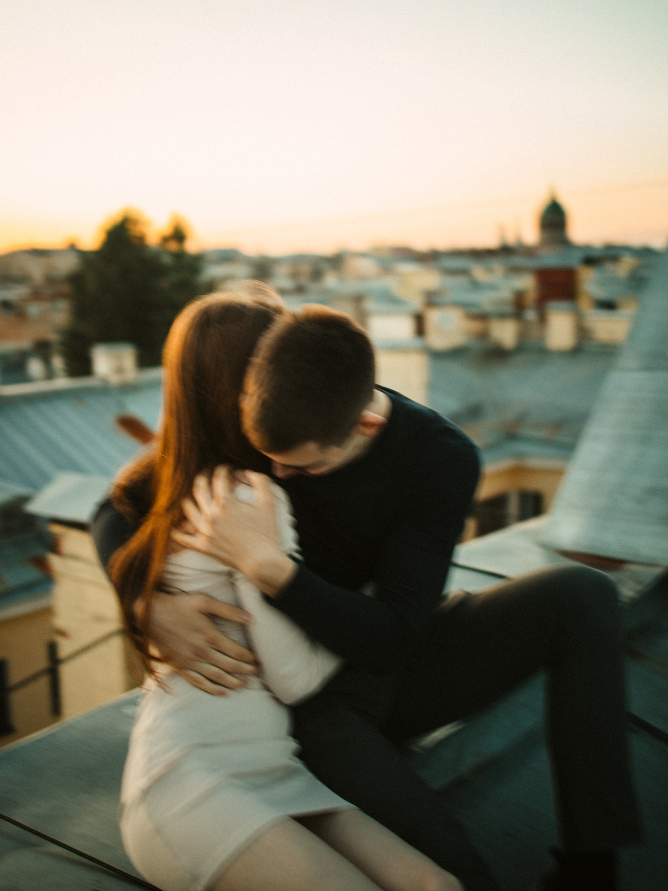 На крышах города. Фотограф СПБ Засорина Юлия