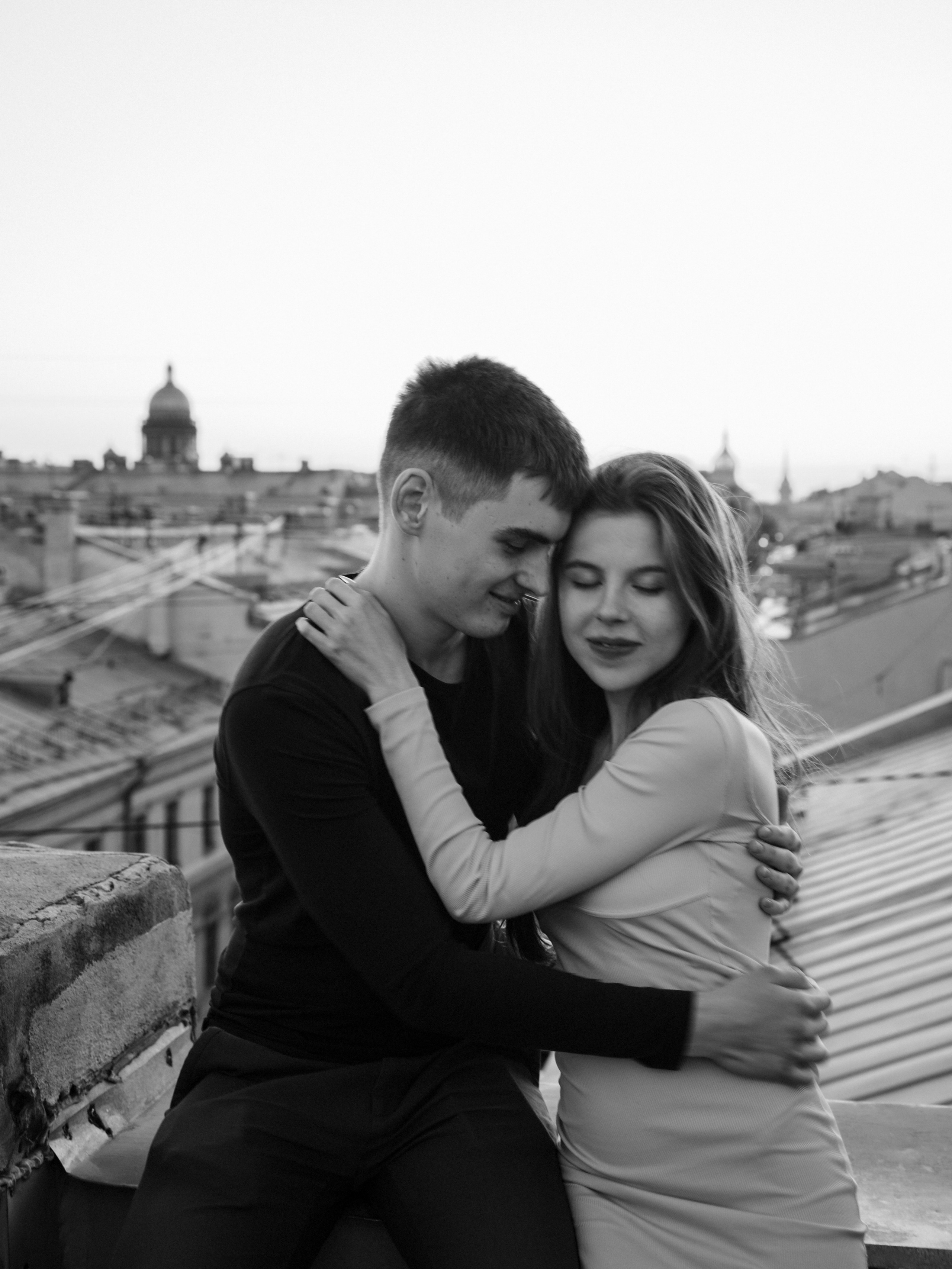 На крышах города. Фотограф СПБ Засорина Юлия