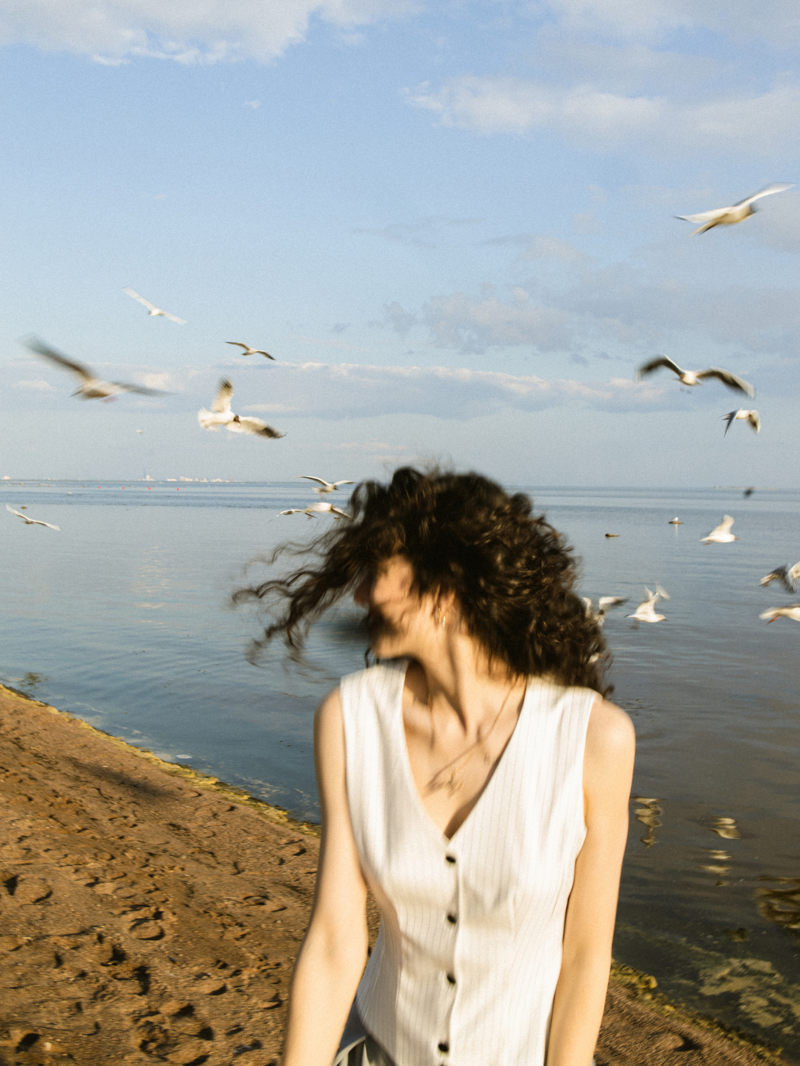 На берегу Финского залива. Фотограф СПБ Засорина Юлия