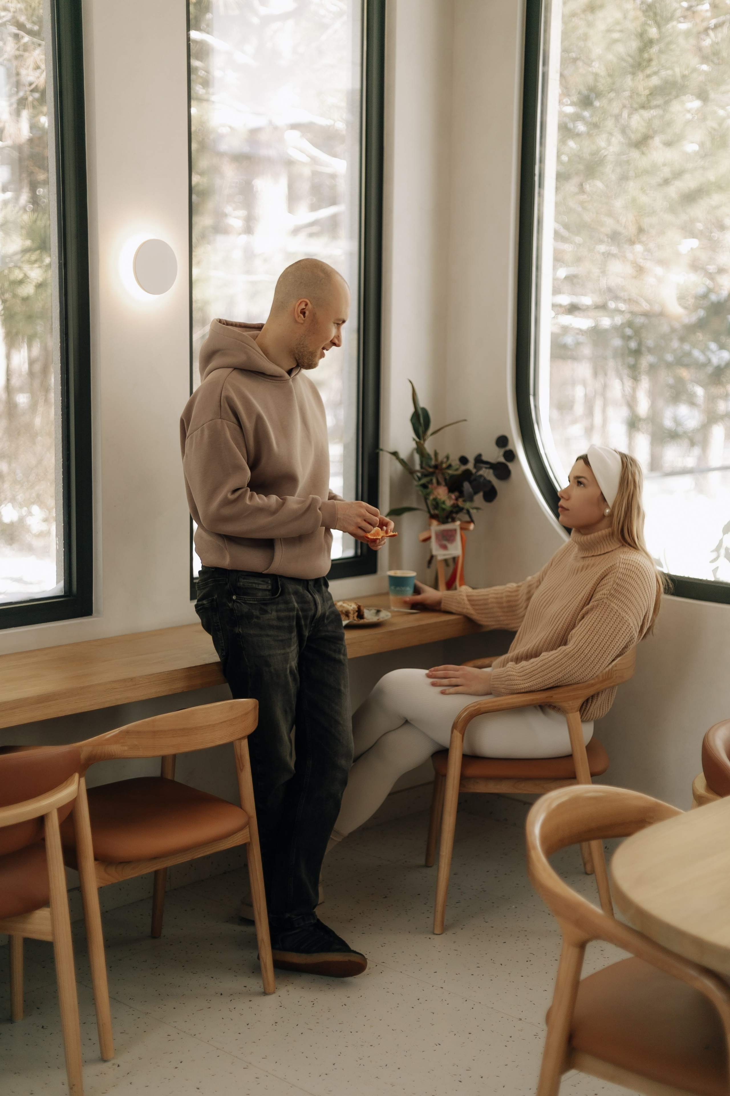Евгений, Александра и Василиса в лесу. Фотограф в Крыму | Виктория Нотевская