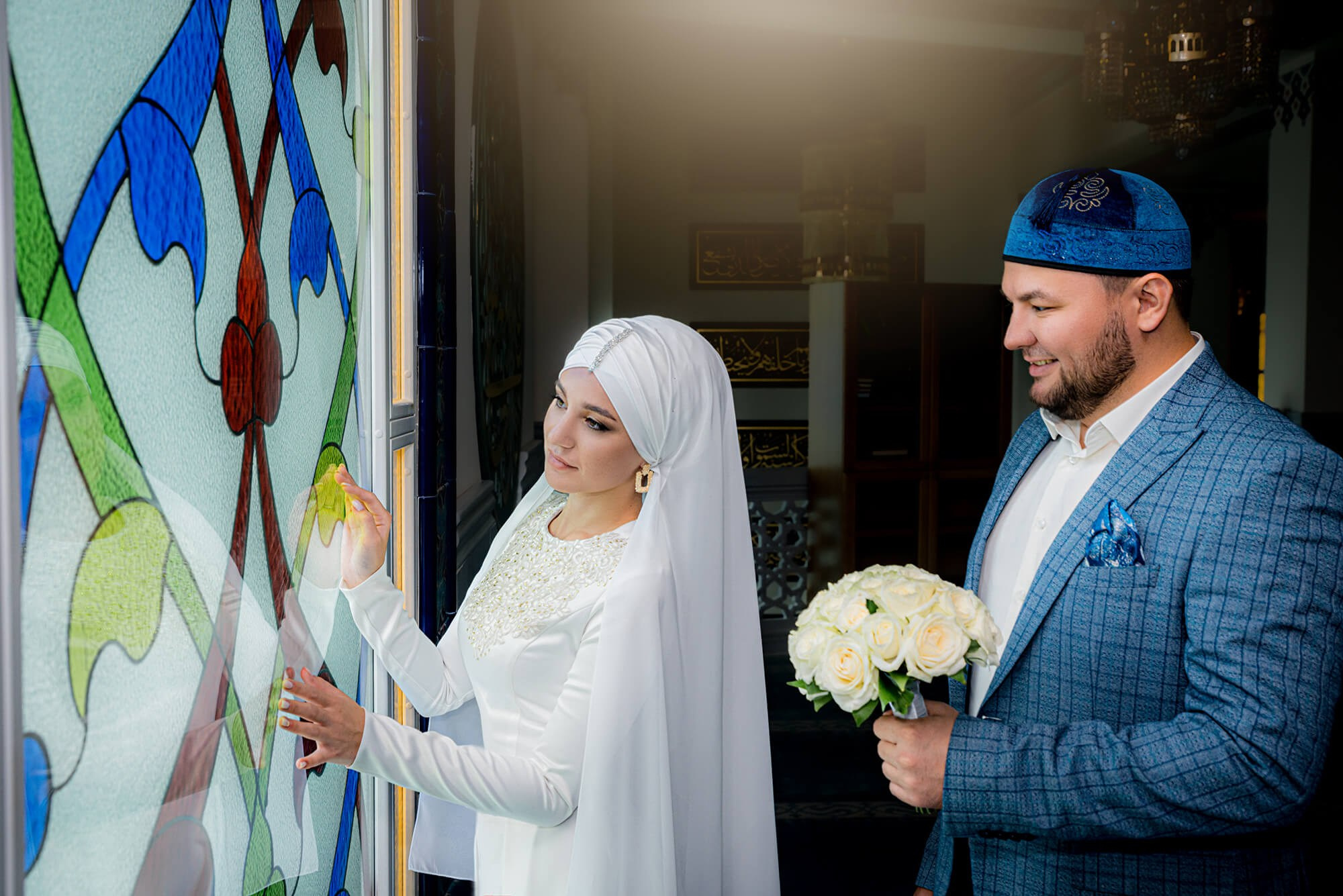 Никах Руслана и Ильнары. Стилист, видеограф, фотограф на никах и свадьбу в Москве, Лейла Влад nikahmsk