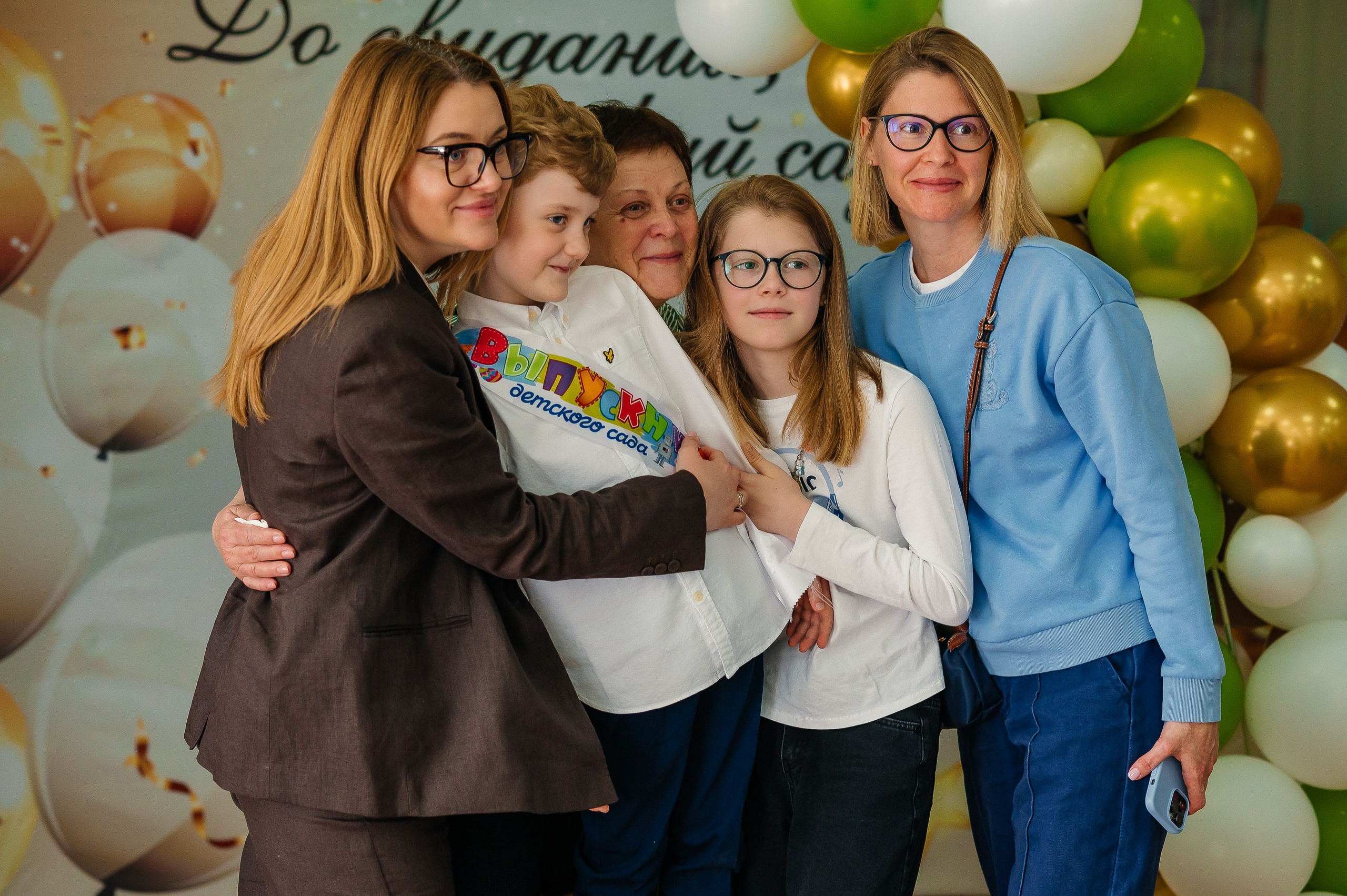 Выпускной в детском саду. Семейный фотограф Одинцово Москва Кулакова Екатерина
