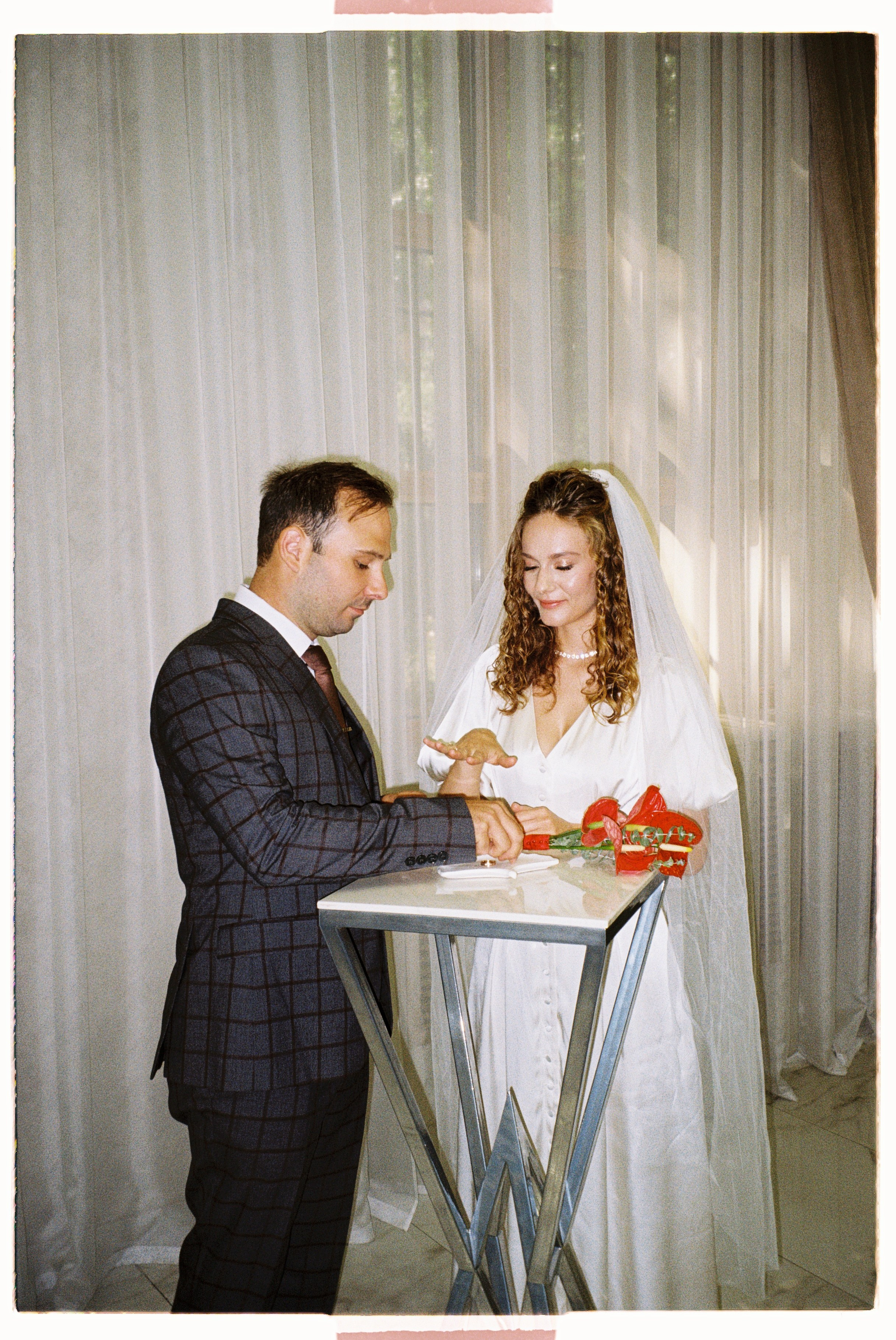 На плёнку (Полина и Никита). Фотограф в Москве — Евгения Прокопенко