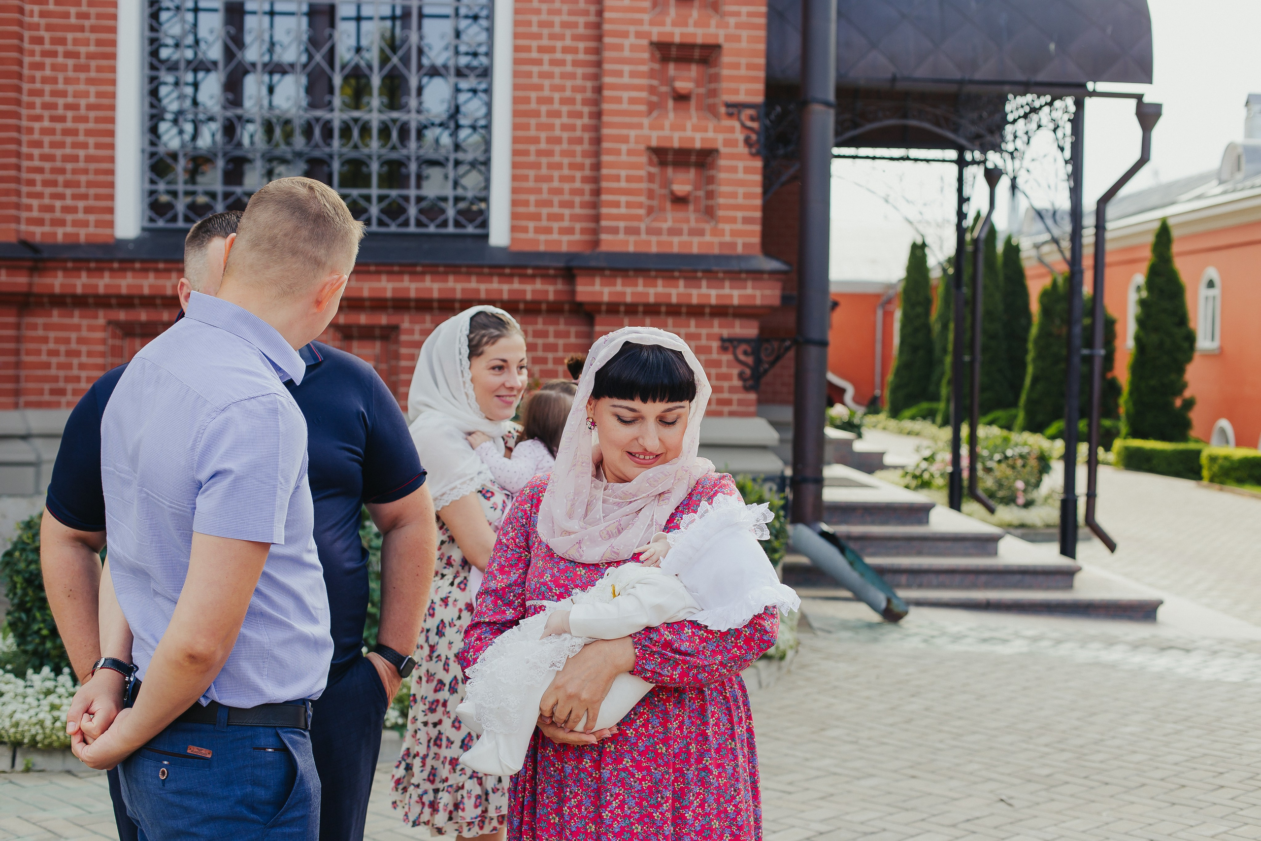 Крещение Маши в Черниговском Скиту. Фотограф новорожденных и детский в Сергиевом Посаде Кругликова Юлия