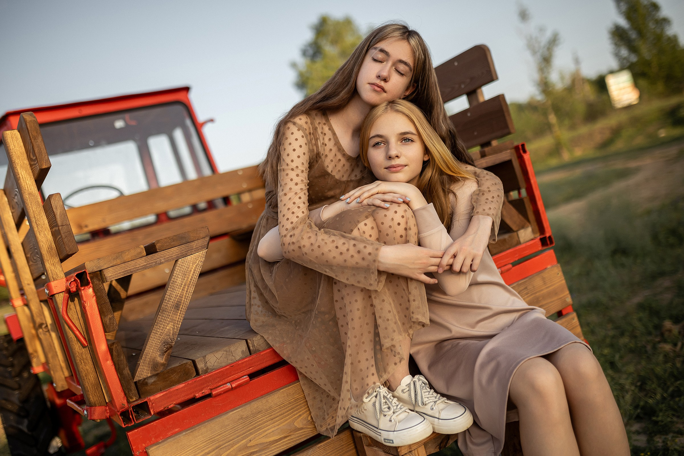На закате. Свадебный и портретный фотограф  Воронеж — Москва Аким Свиридов