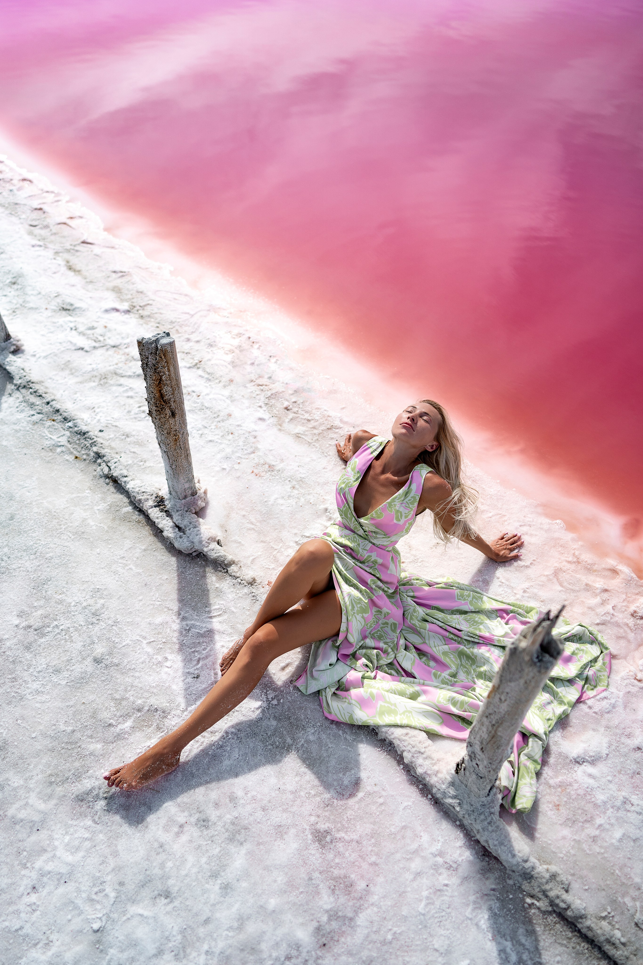 Розовое озеро Сасык-Сиваш (Евпатория). Фотограф в Крыму Лебедева Александра