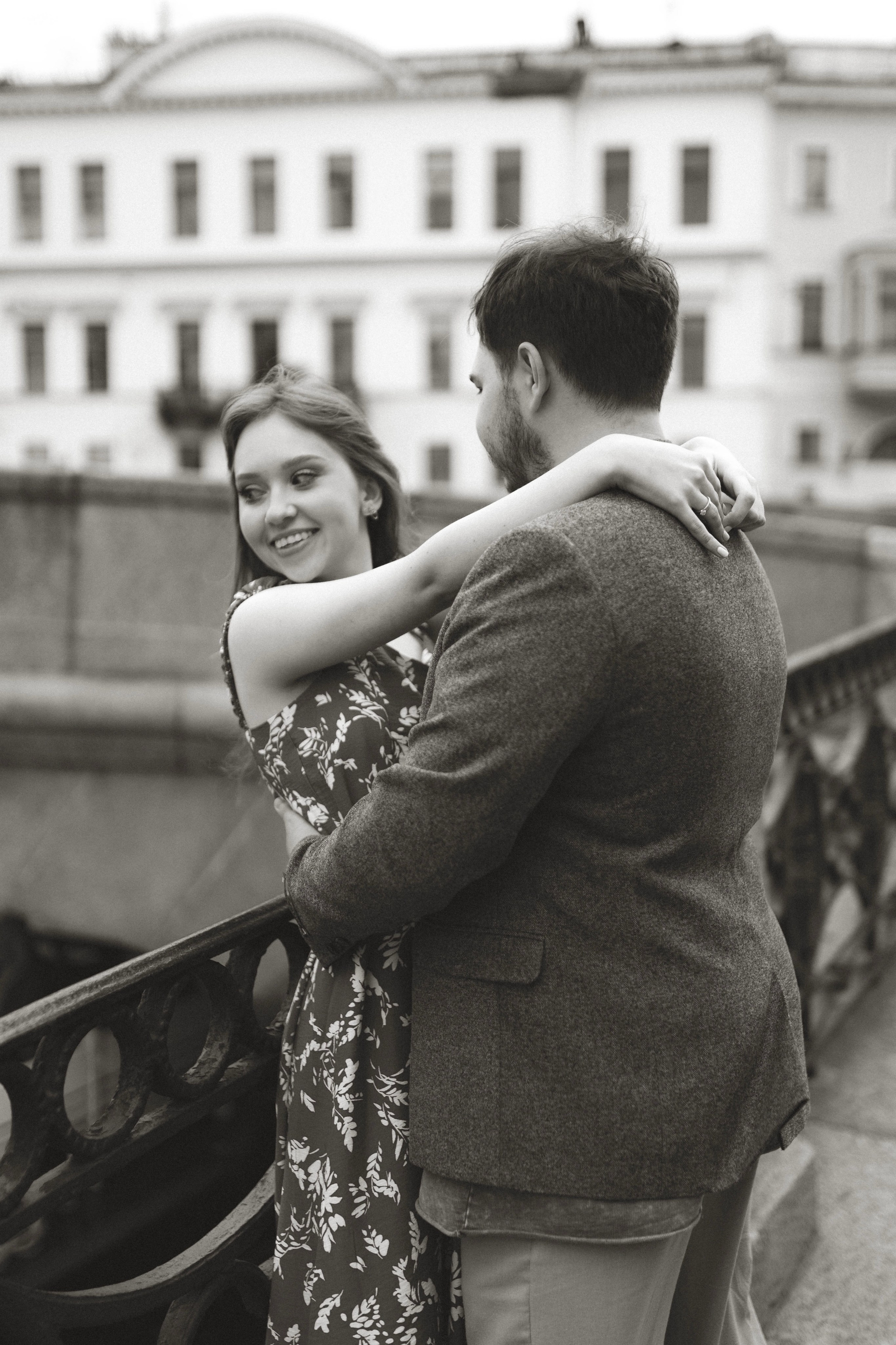 Love story Зимний мост. Фотограф в Санкт-Петербурге Полина
