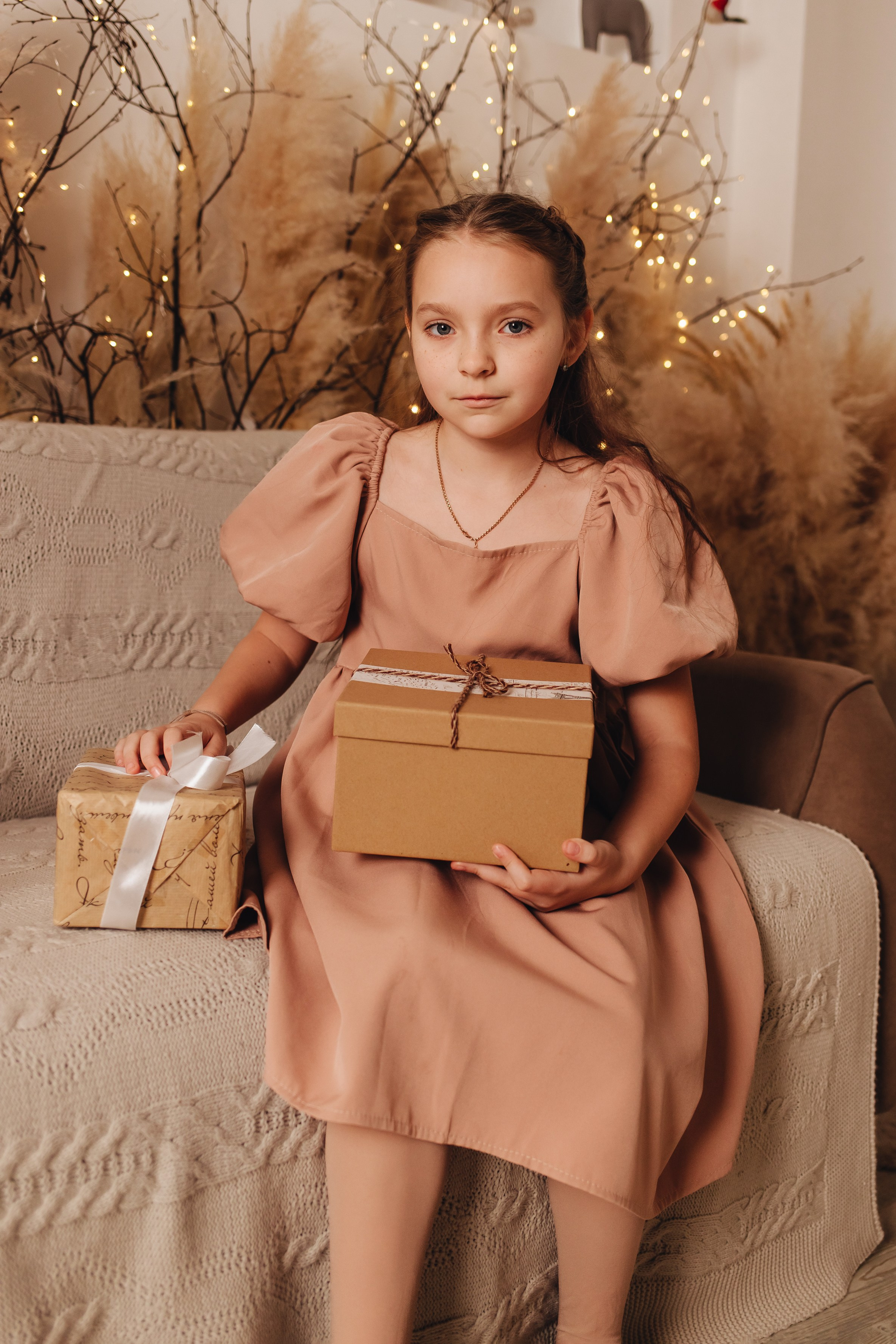 Семейная новогодняя фотосессия. Фотограф Елена Кириллова