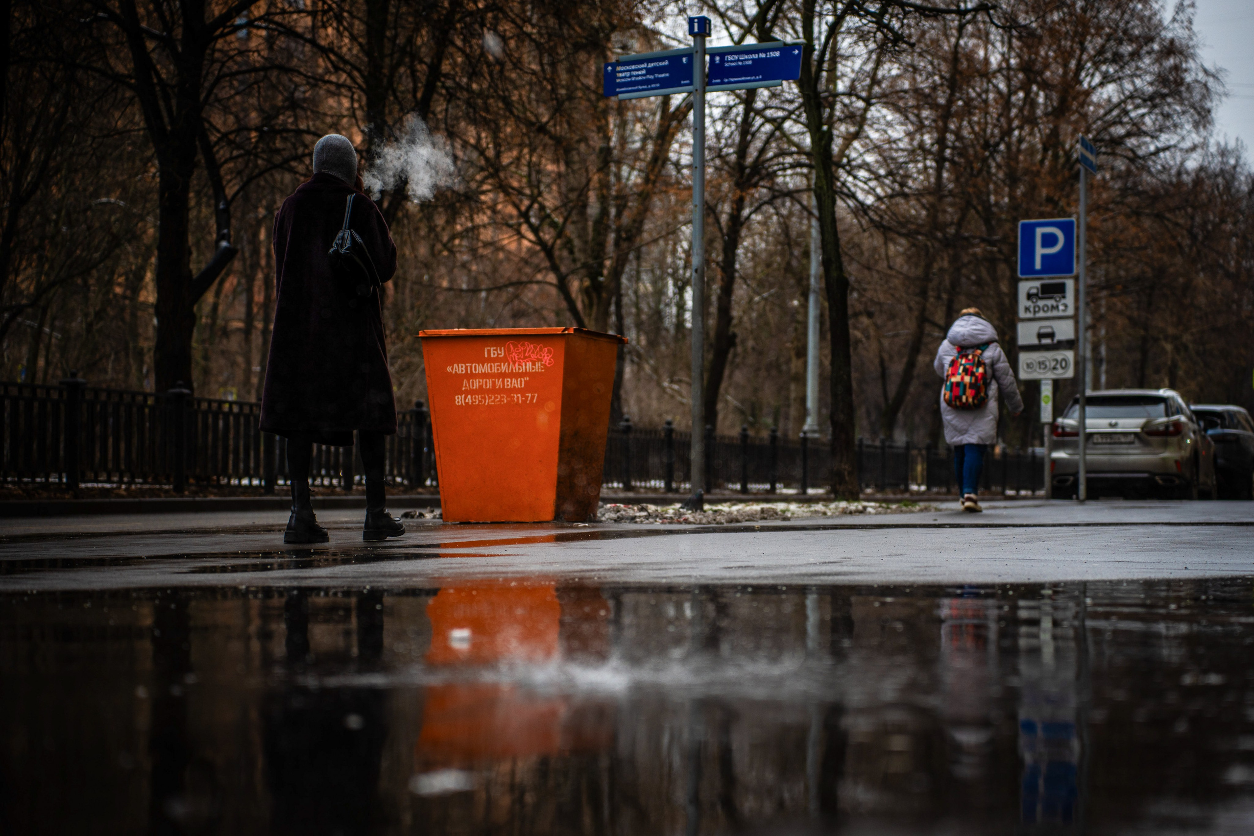 Стрит. Polypolarphotography