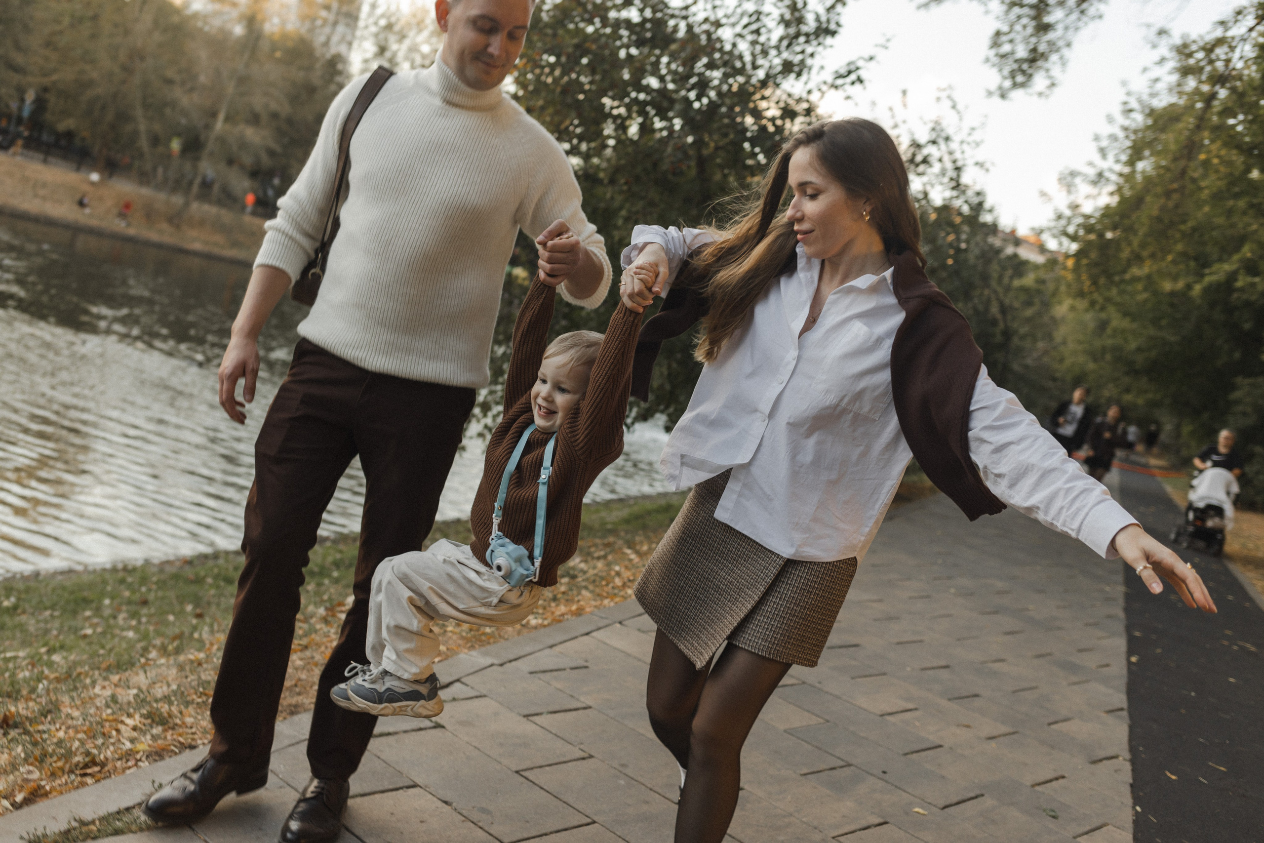 Илья, Марина и Максим. Семейный фотограф в Москве