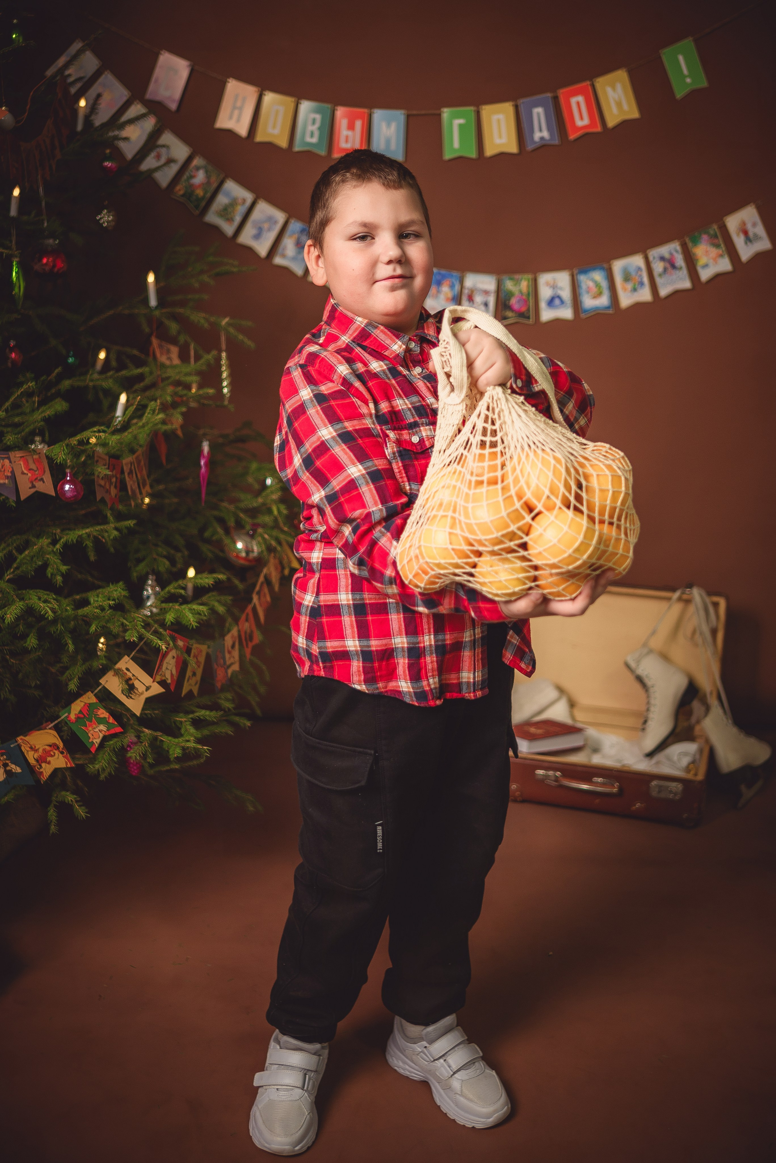 Рэтро Новый год. Фотограф Екатерина Шишкина. Питкяранта. Карелия