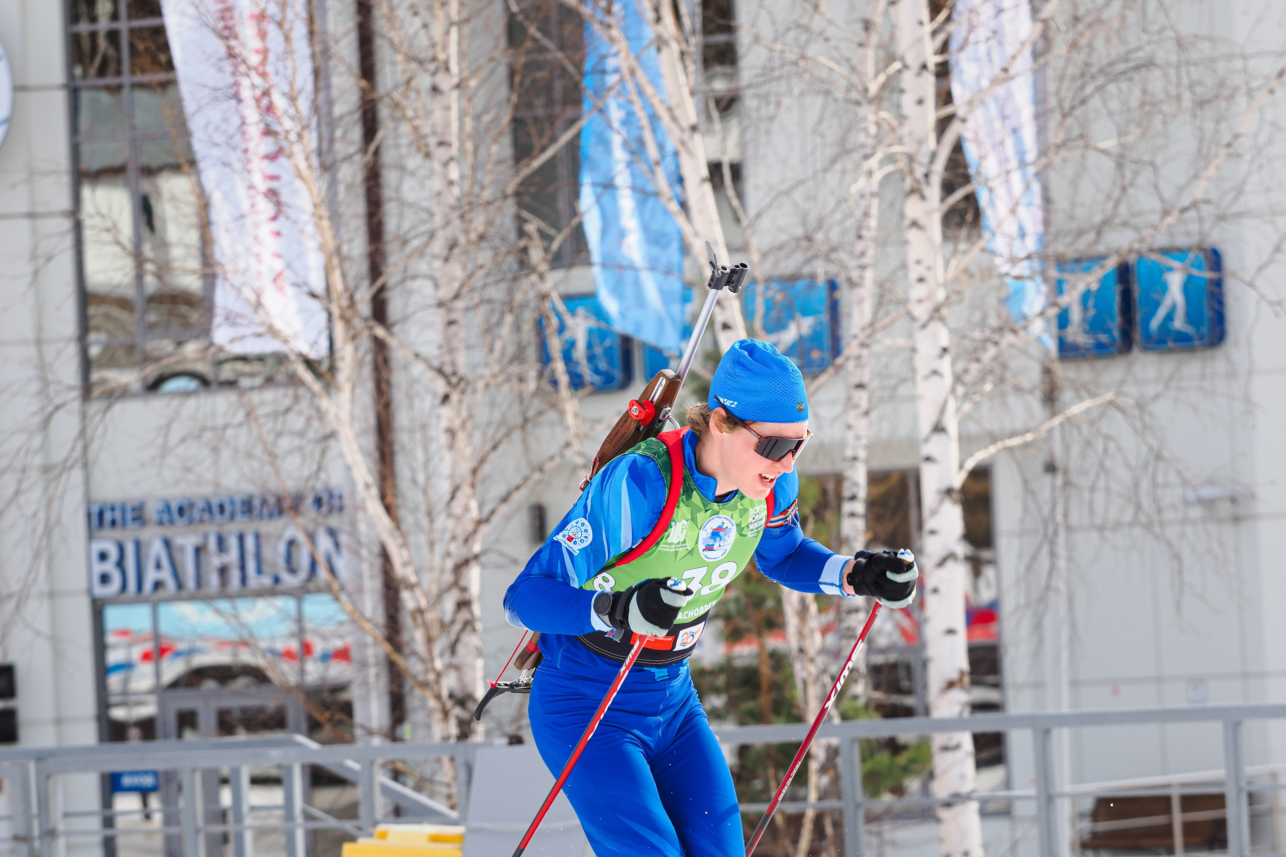 Биатлон / Первенство России. Репортажный фотограф Алексей Козьмин