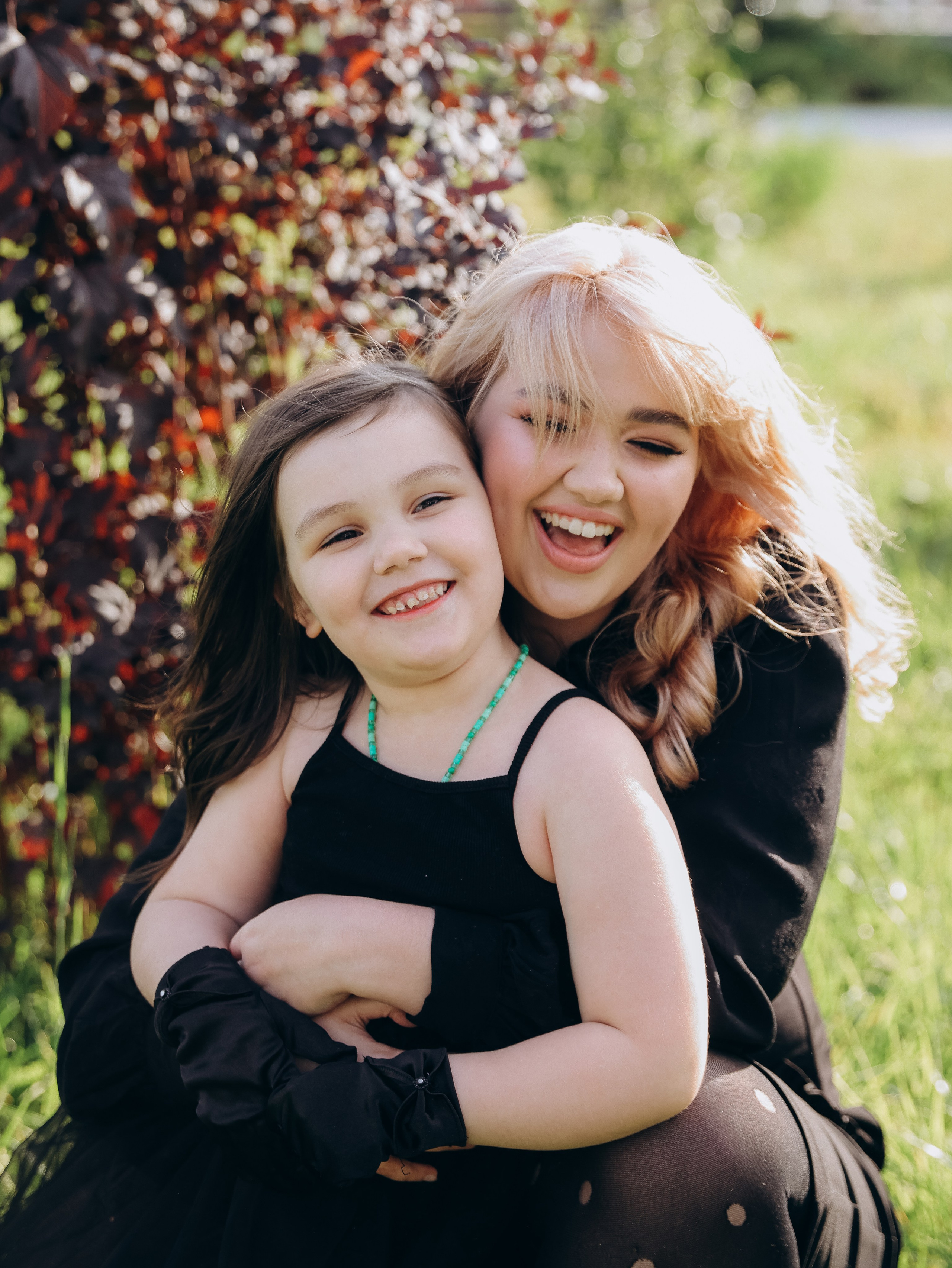 Семья в черном. Мультифотограф Динара Ахмедзянова