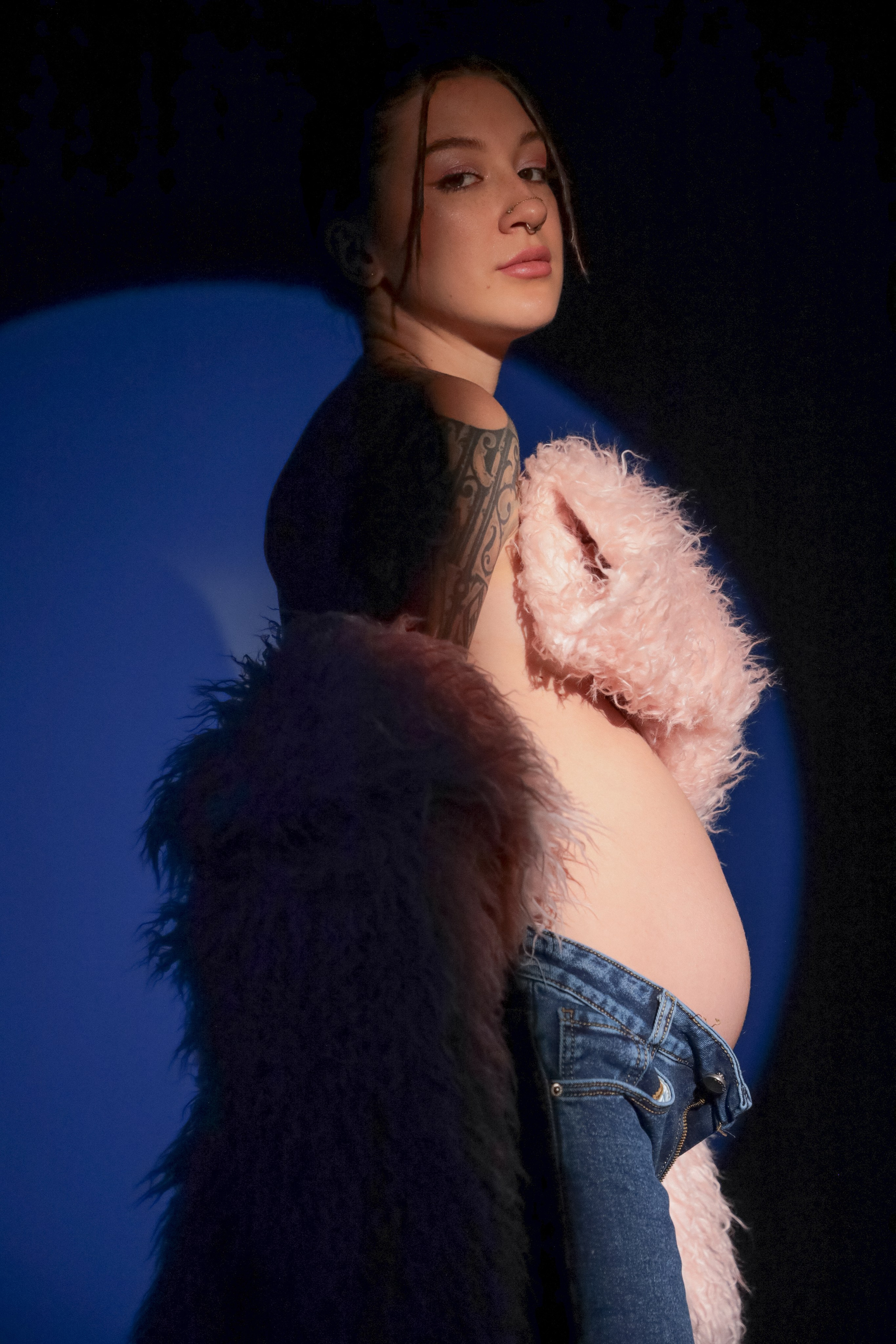 Необычная фотосессия беременности. Фотограф Анастасия Тихонова