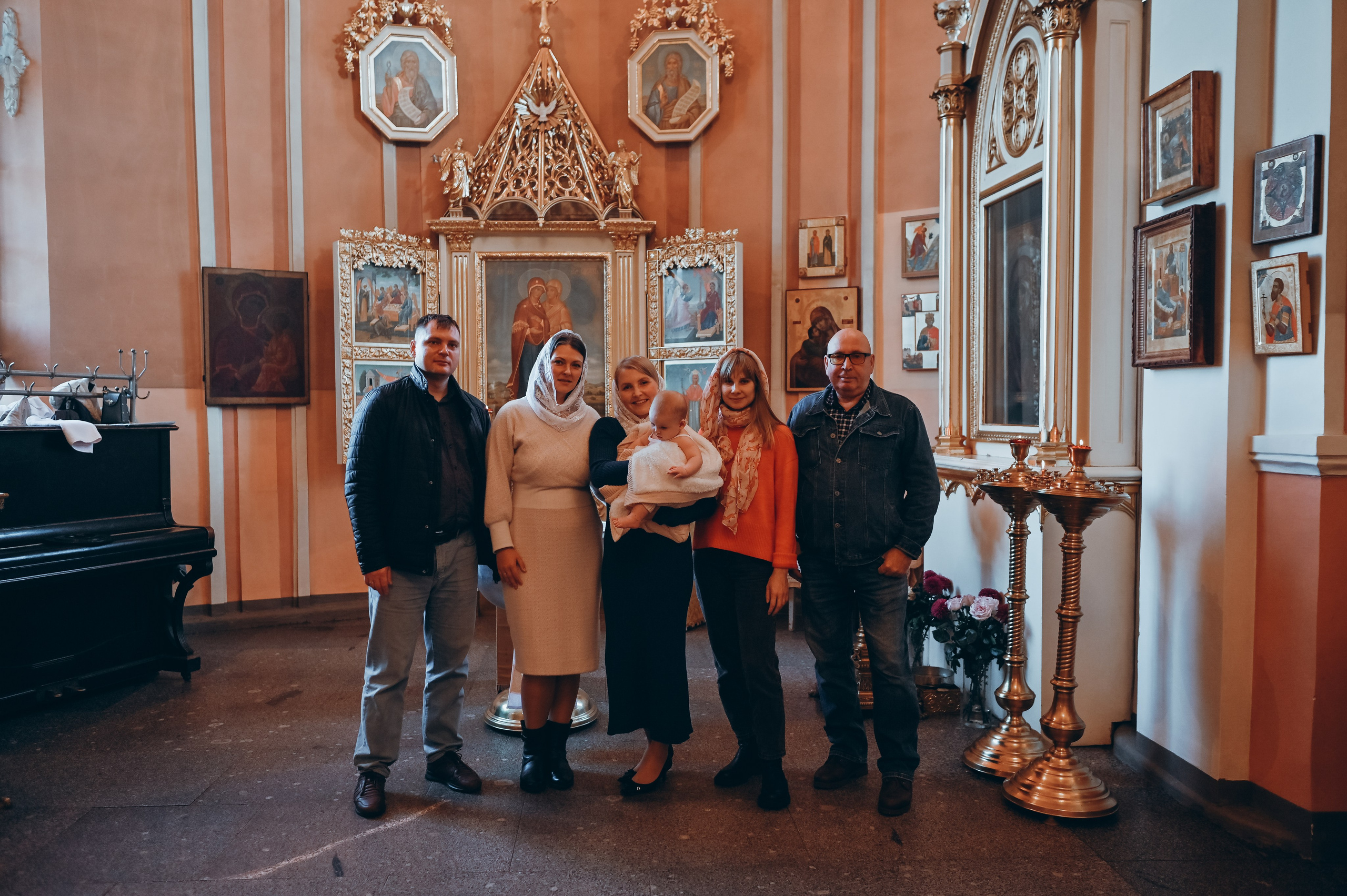 Крещение Любочки. Семейный и свадебный фотограф в Санкт-Петербурге Яна