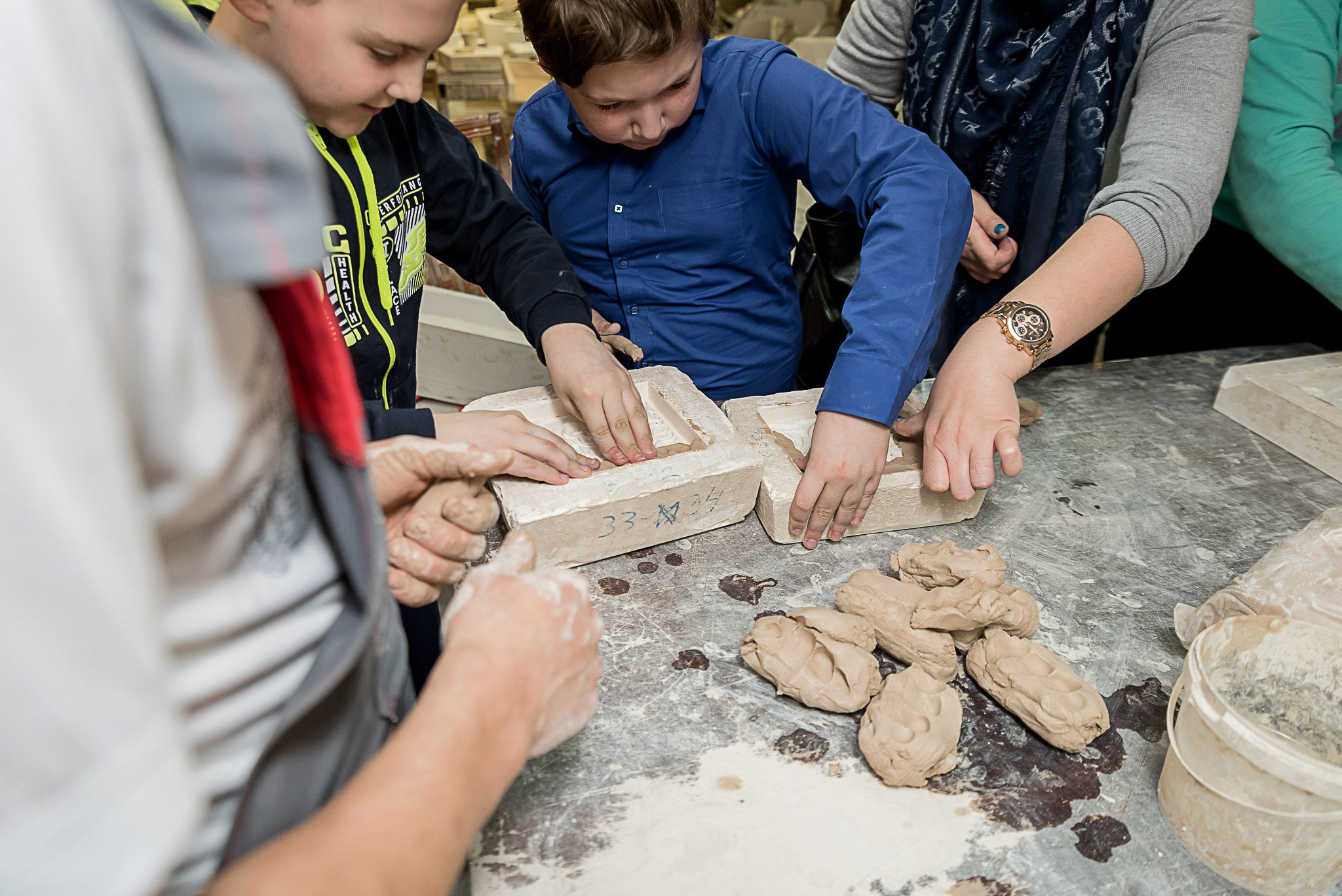 Экскурсия в цех по производству керамики. Свадебный и семейный фотограф из Санкт-Петербурга Климов Анатолий