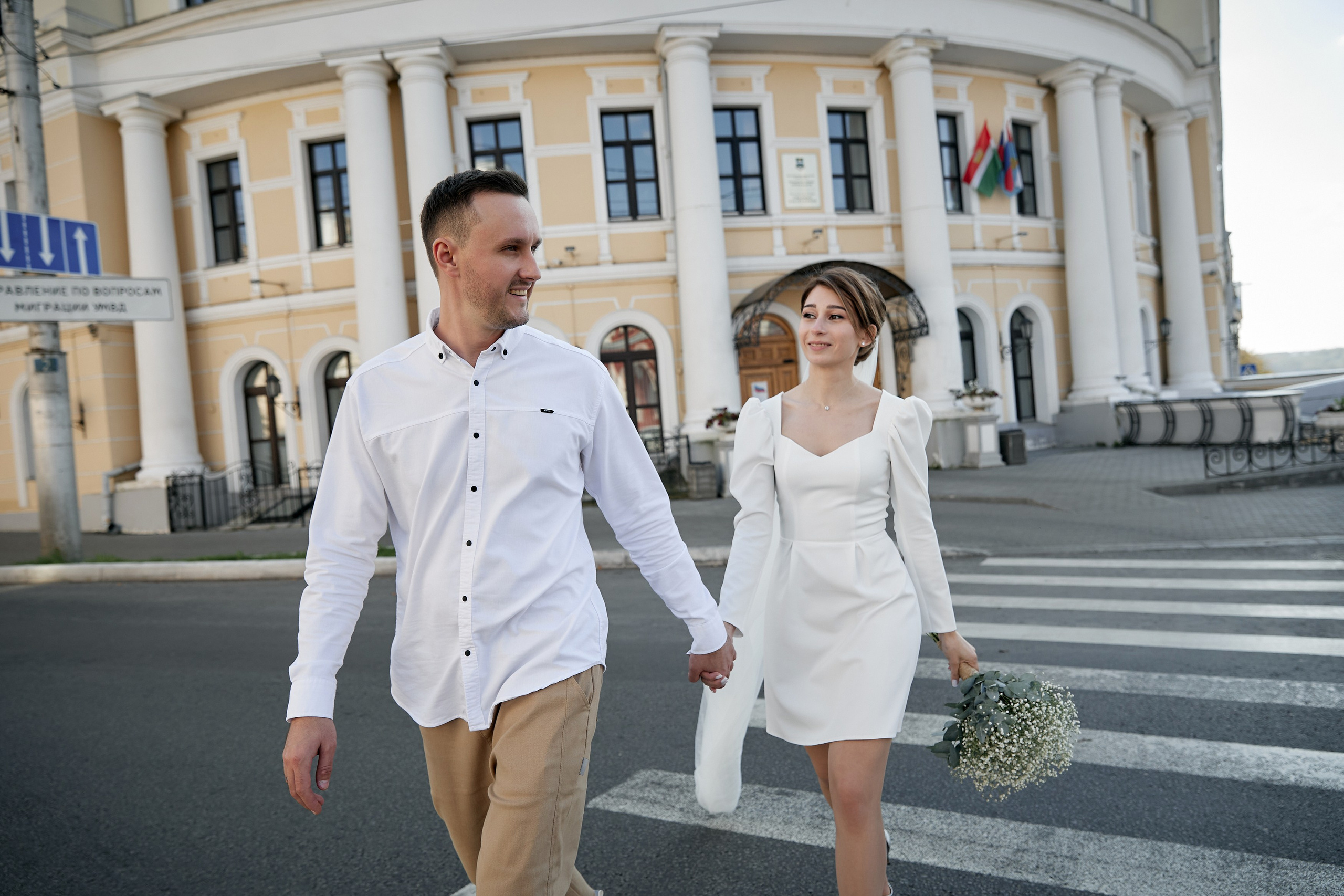 Осенняя прогулка с Ольгой и Владиславом. Свадебный фотограф Москва Калуга