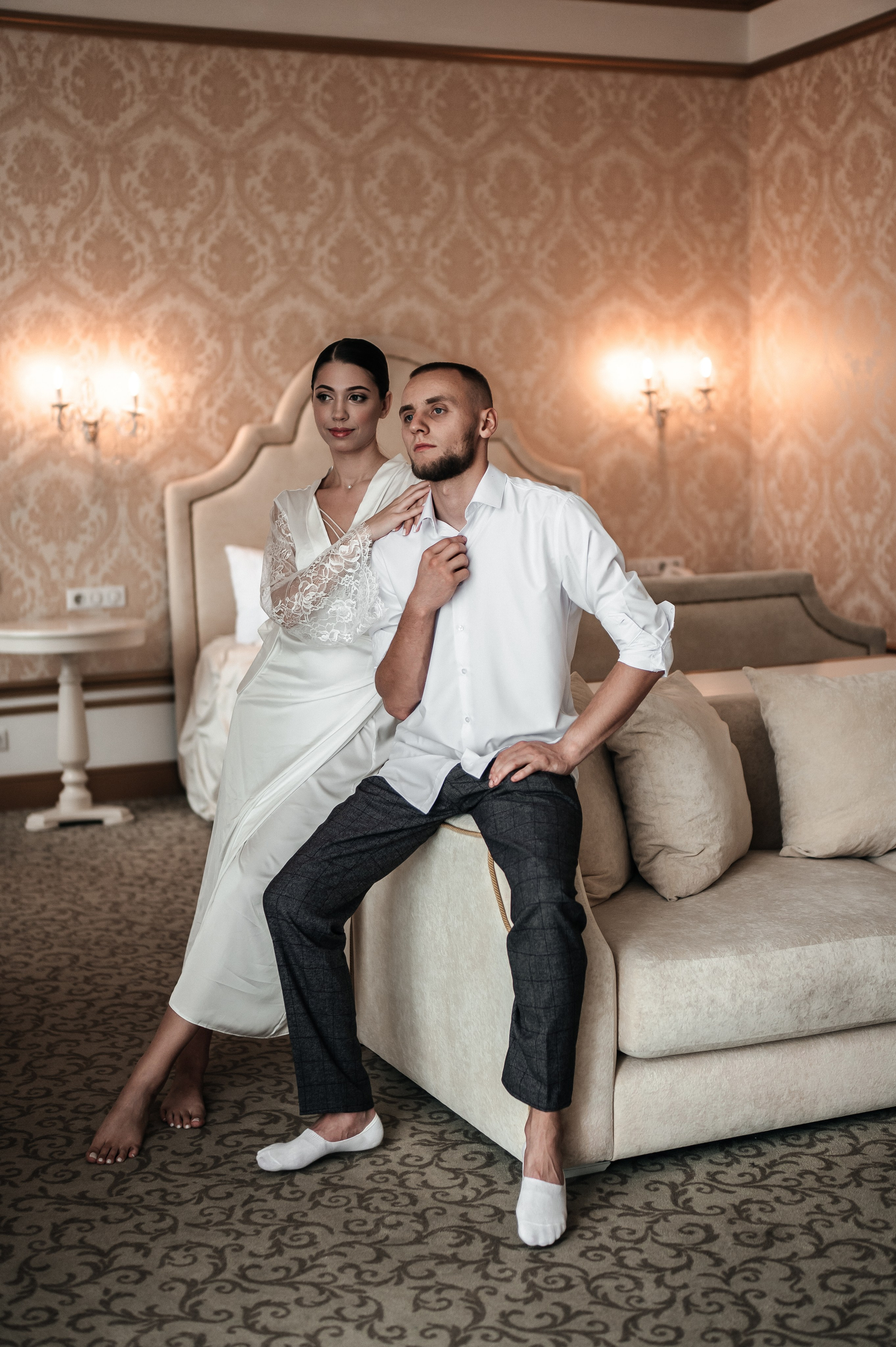 Максим и Наталья. Сборы, прогулка. Фотограф Екатерина Бочарникова