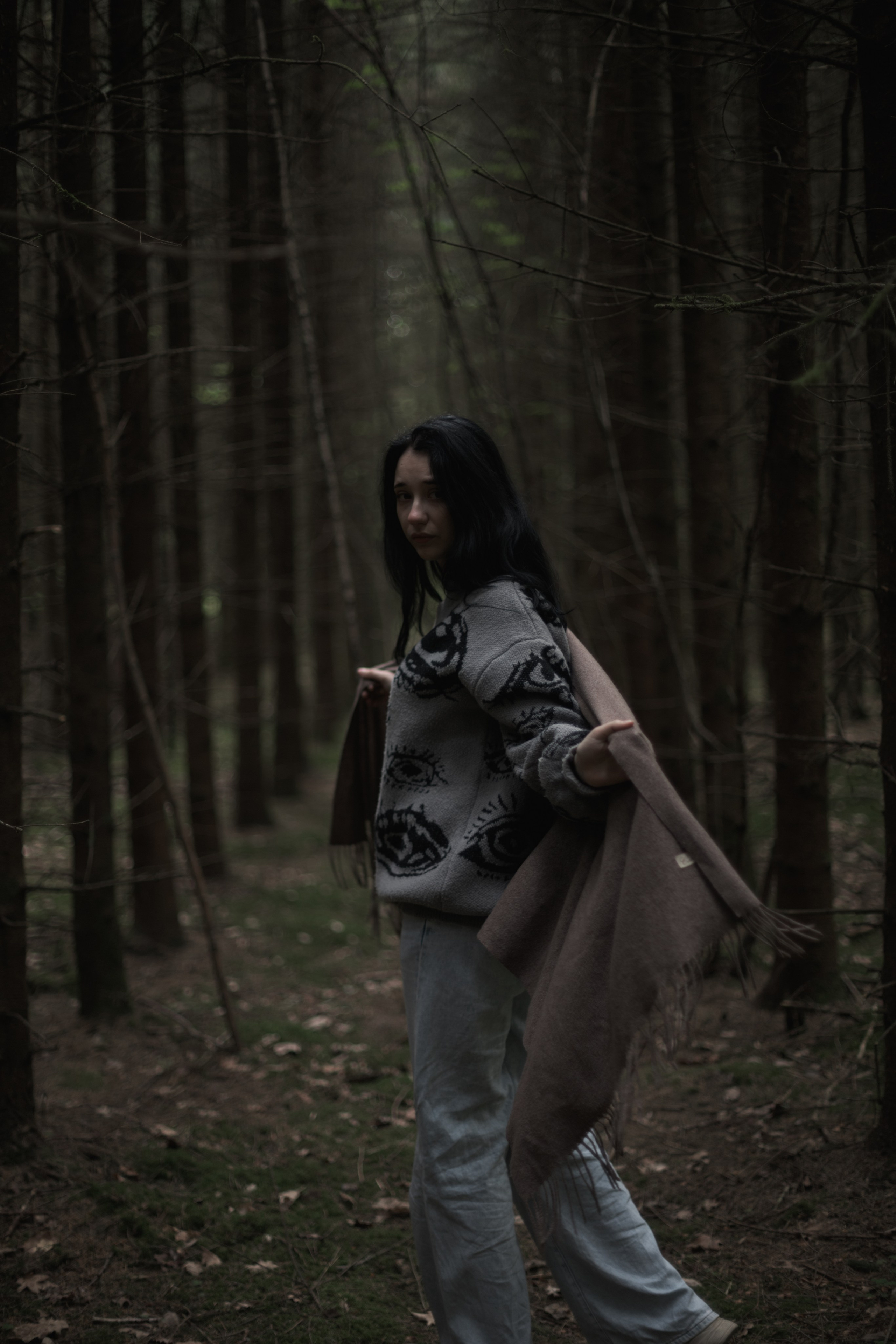 Полина Л — (Лесной массив). — Digital Noise —