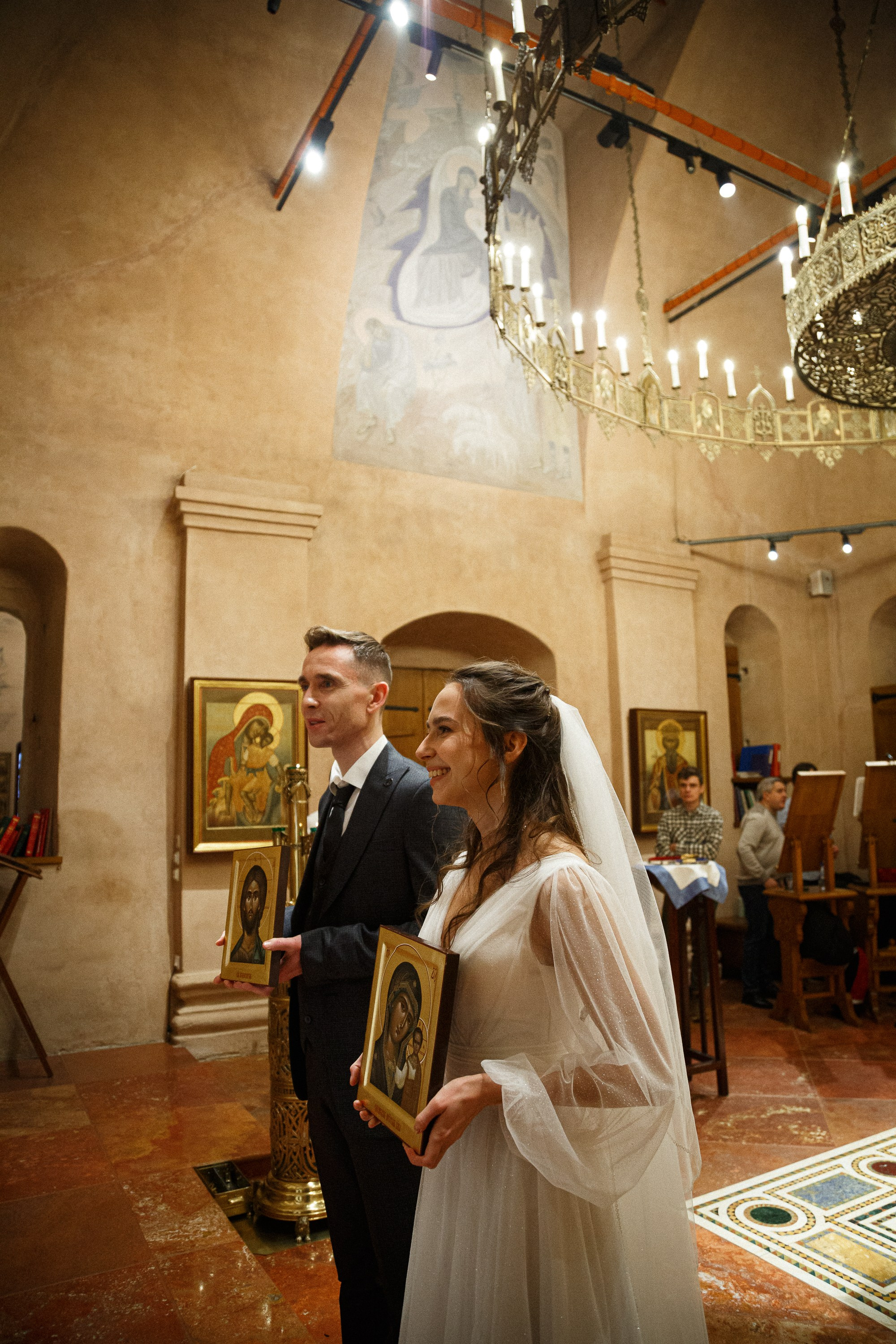 Венчание в храме Антипы Пергамского