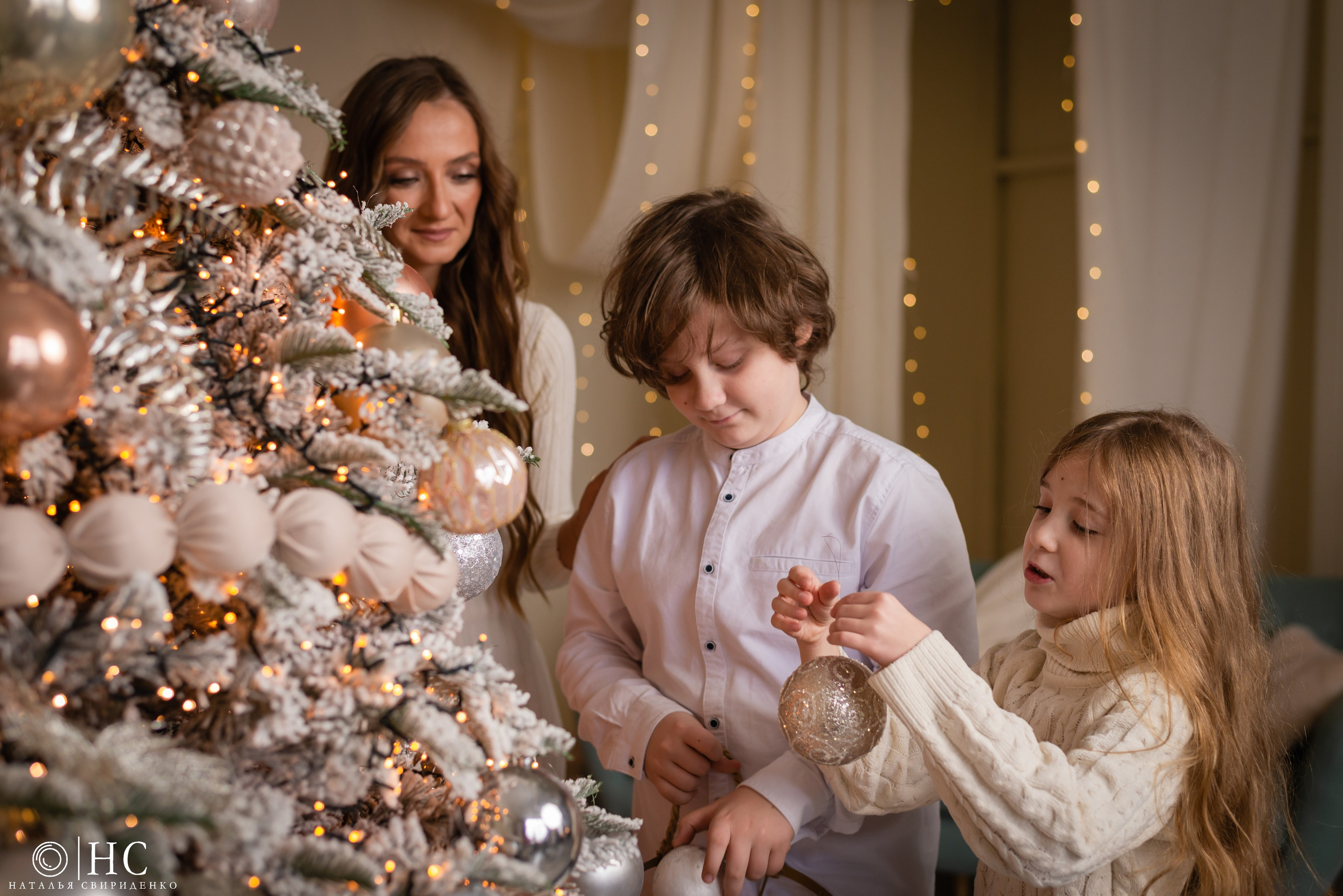 Семейная новогодняя фотосессия. Фотограф в Кемерово Наталья Свириденко