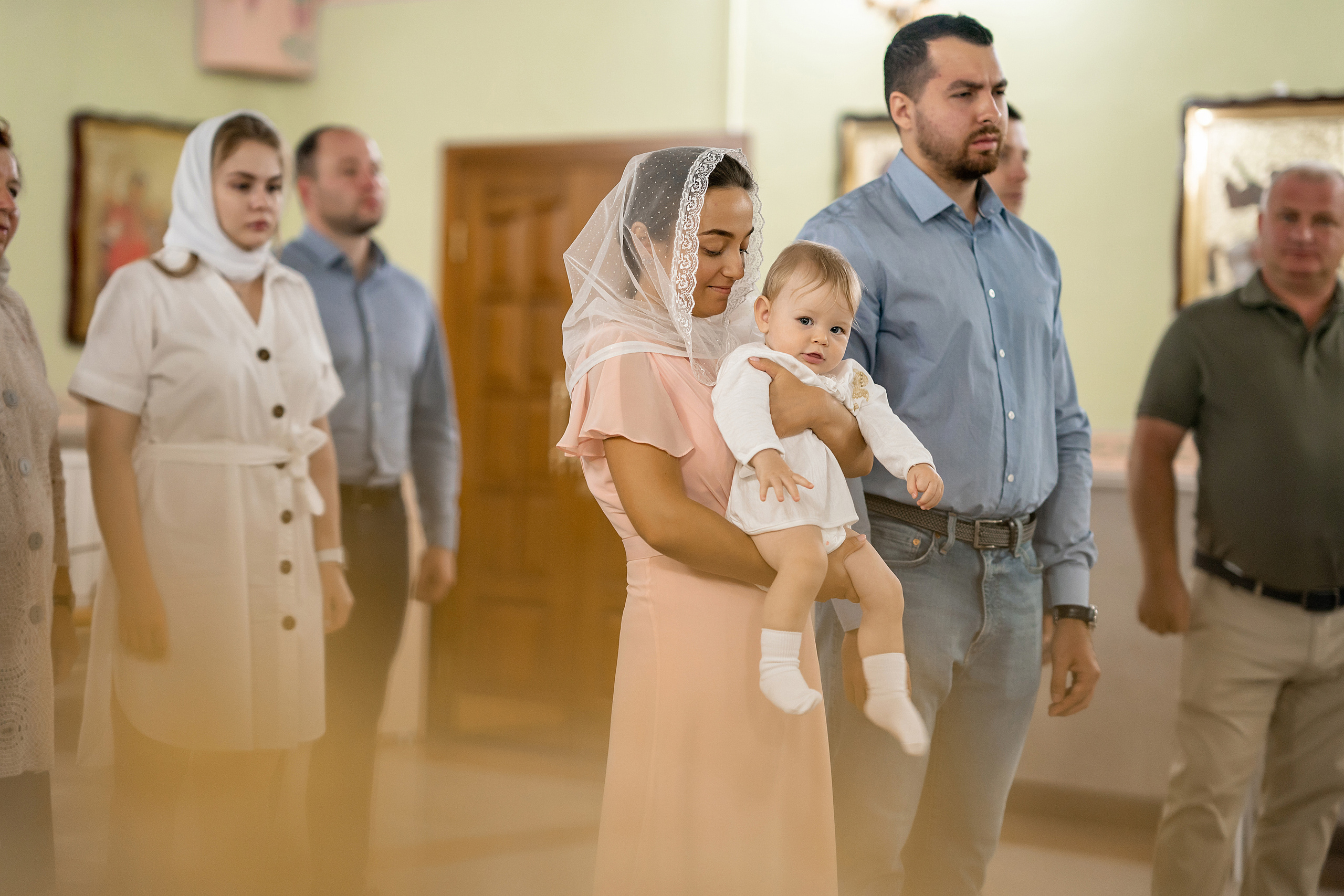 Крещение Максима, Храм Рождества Христова. Фотограф на Крещение и Венчание в Красноярске Рамазанова Юлия