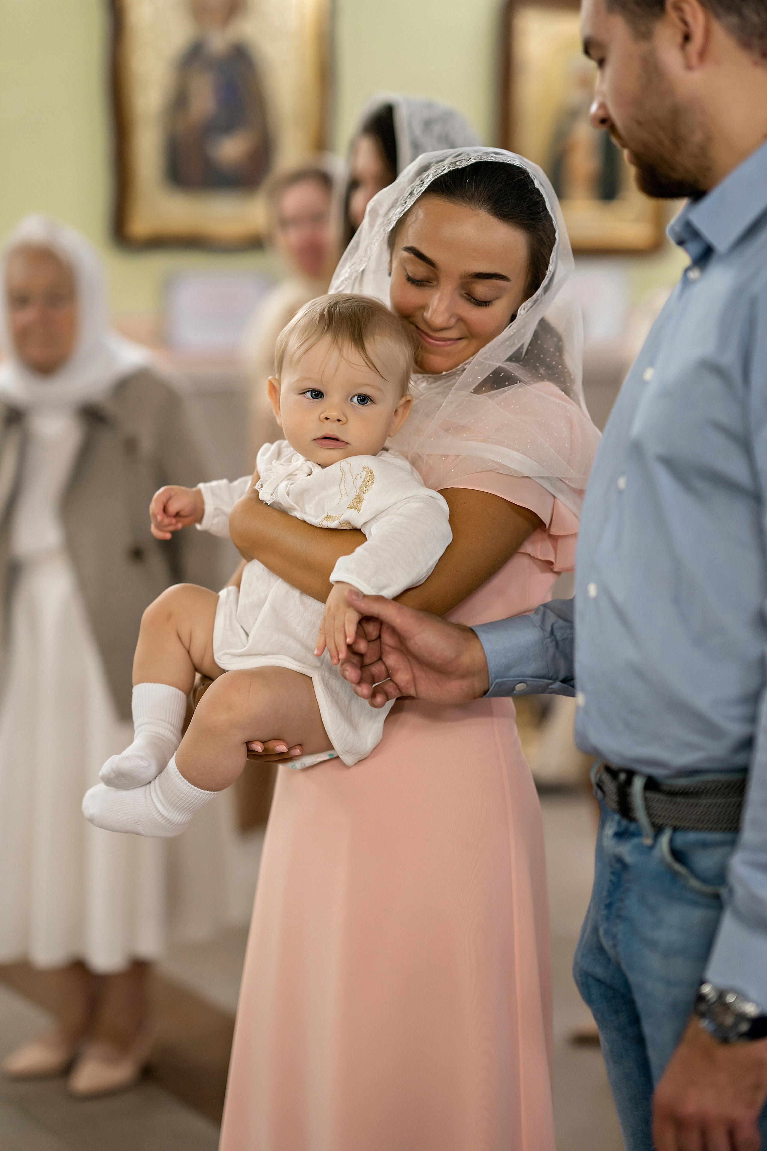 Крещение Максима, Храм Рождества Христова. Фотограф на Крещение и Венчание в Красноярске Рамазанова Юлия