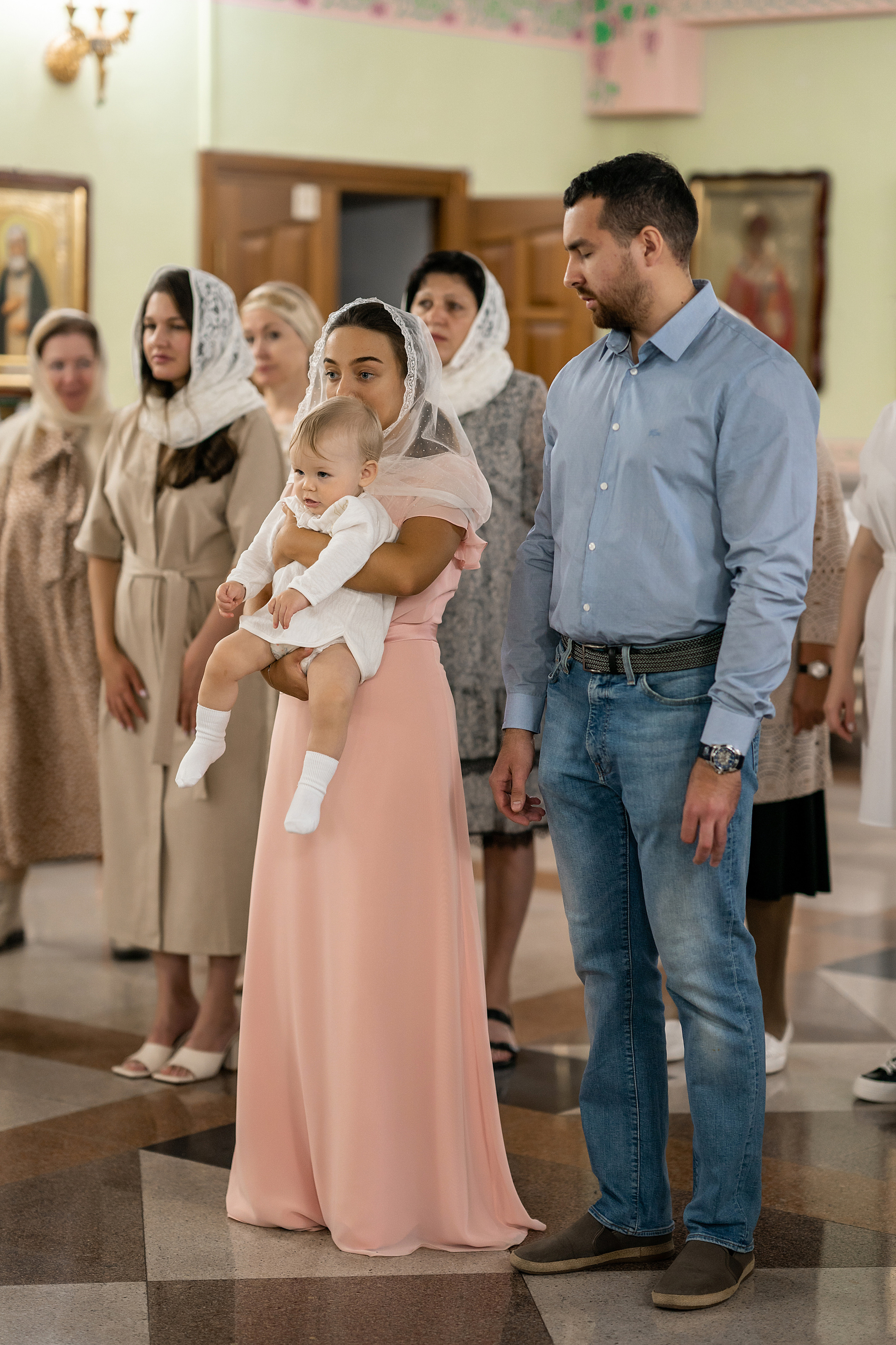 Крещение Максима, Храм Рождества Христова. Фотограф на Крещение и Венчание в Красноярске Рамазанова Юлия