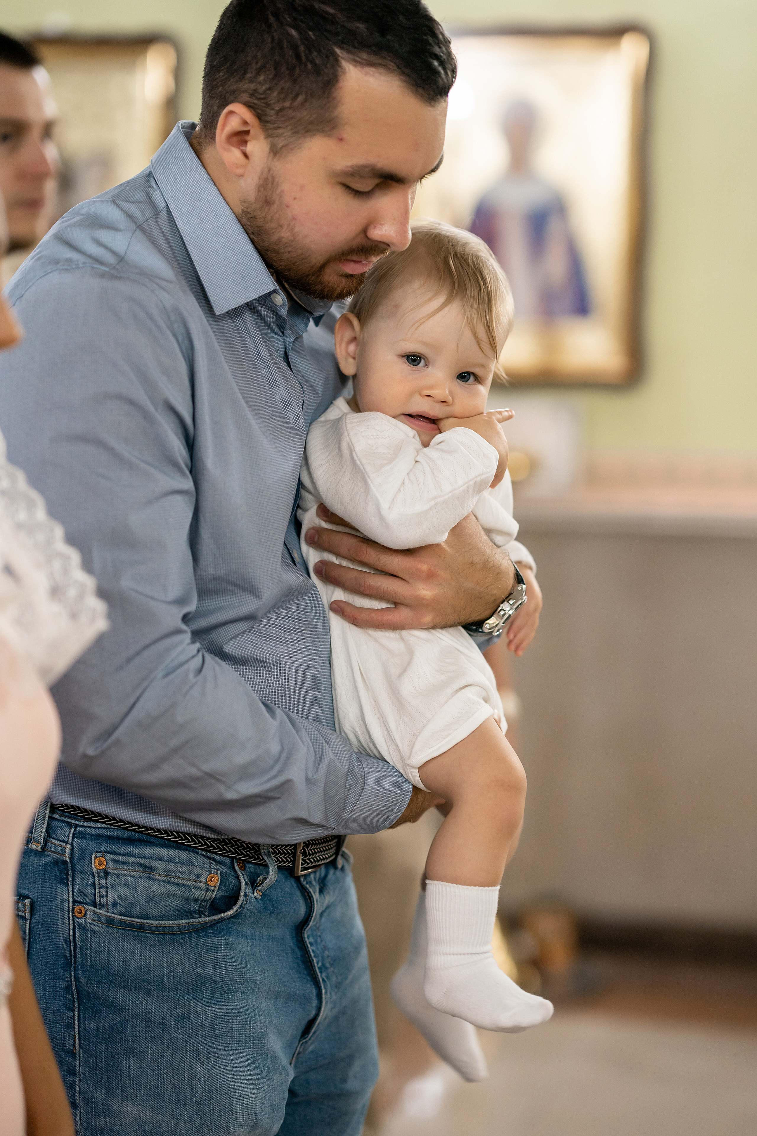 Крещение Максима, Храм Рождества Христова. Фотограф на Крещение и Венчание в Красноярске Рамазанова Юлия