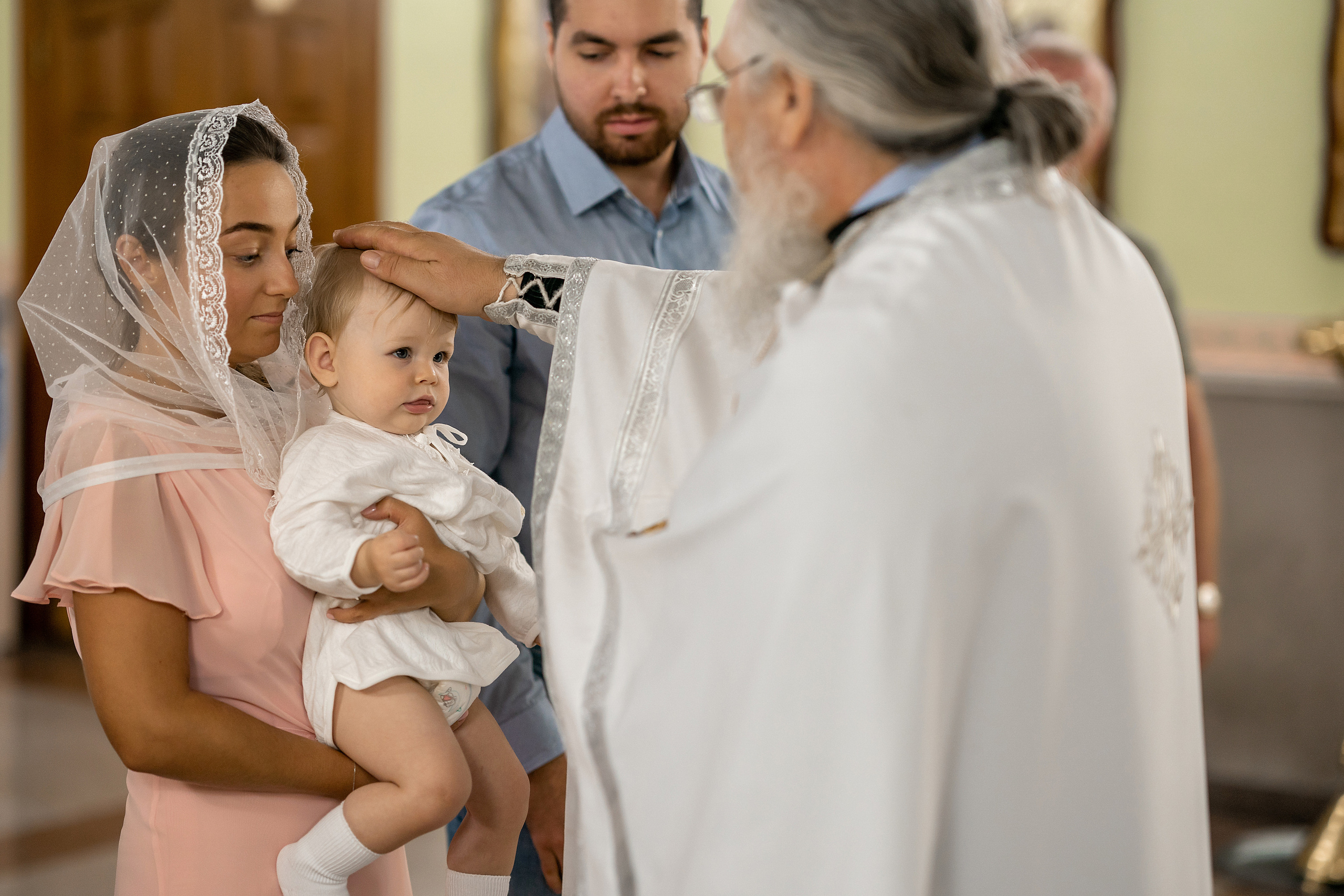 Крещение Максима, Храм Рождества Христова. Фотограф на Крещение и Венчание в Красноярске Рамазанова Юлия