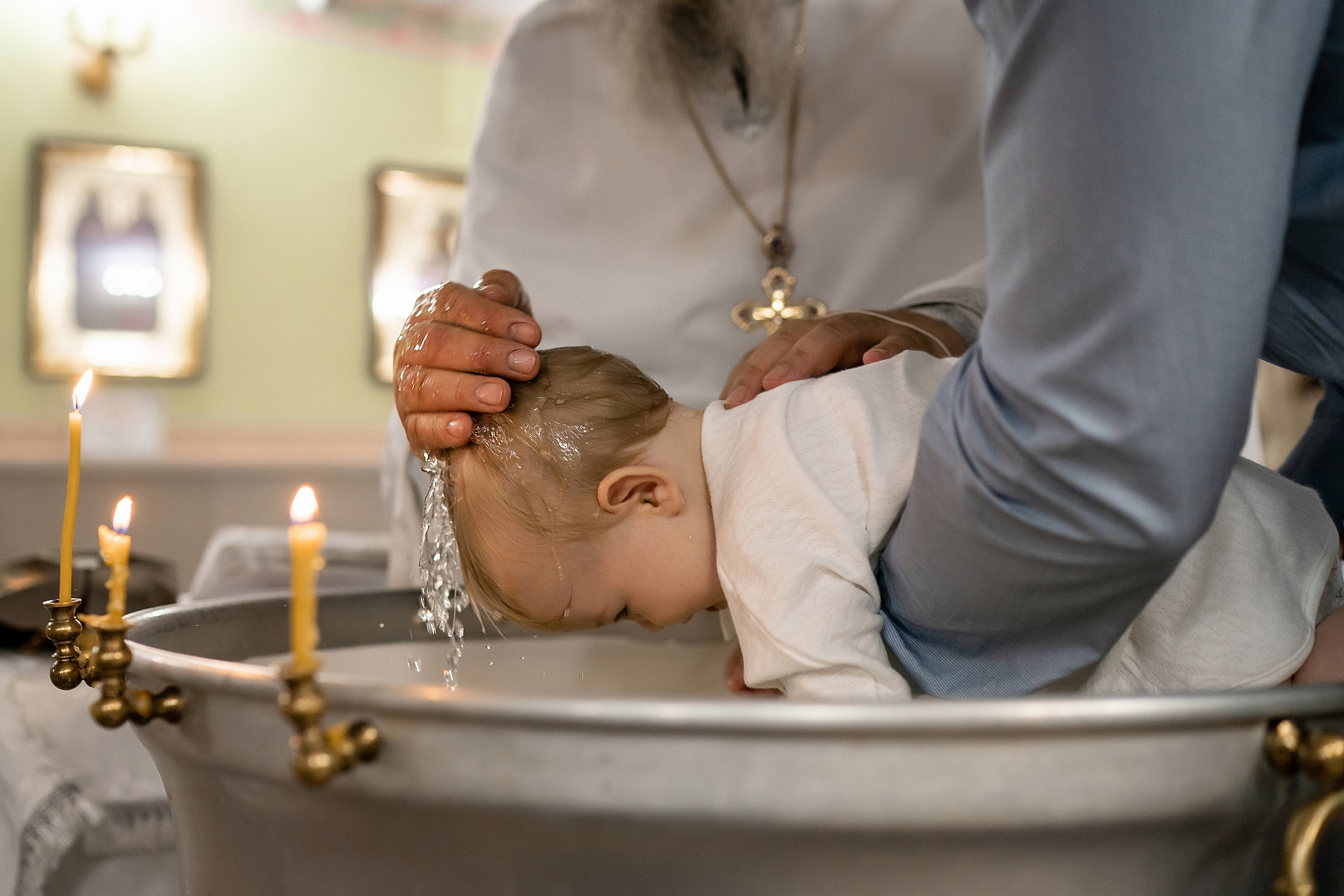 Крещение Максима, Храм Рождества Христова. Фотограф на Крещение и Венчание в Красноярске Рамазанова Юлия
