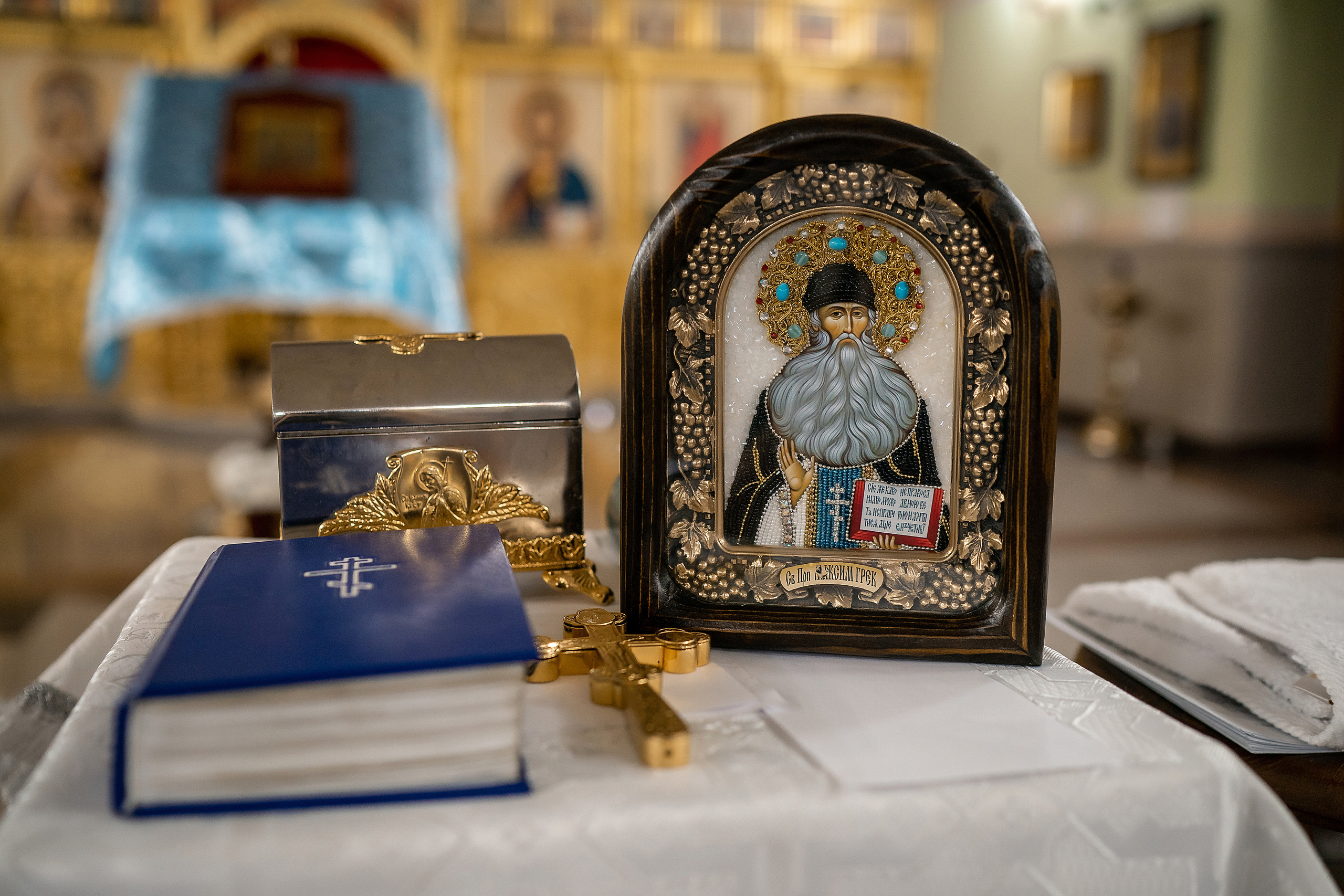 Крещение Максима, Храм Рождества Христова. Фотограф на Крещение и Венчание в Красноярске Рамазанова Юлия