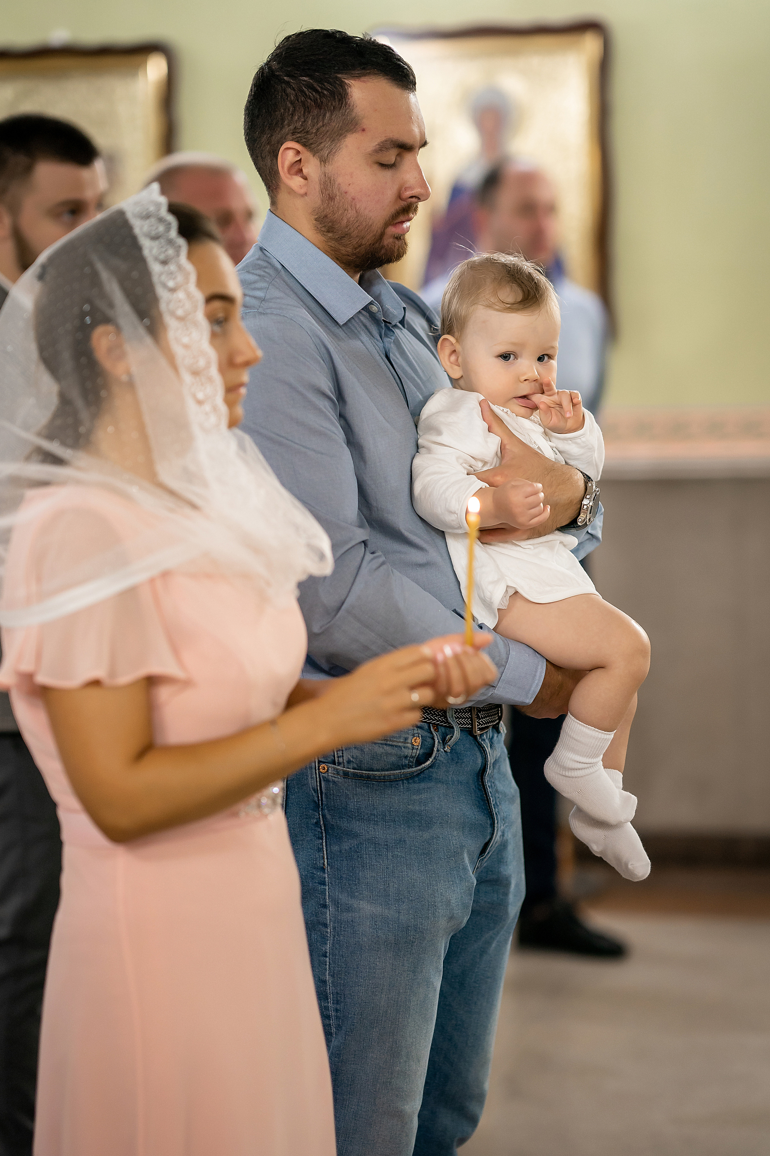 Крещение Максима, Храм Рождества Христова. Фотограф на Крещение и Венчание в Красноярске Рамазанова Юлия