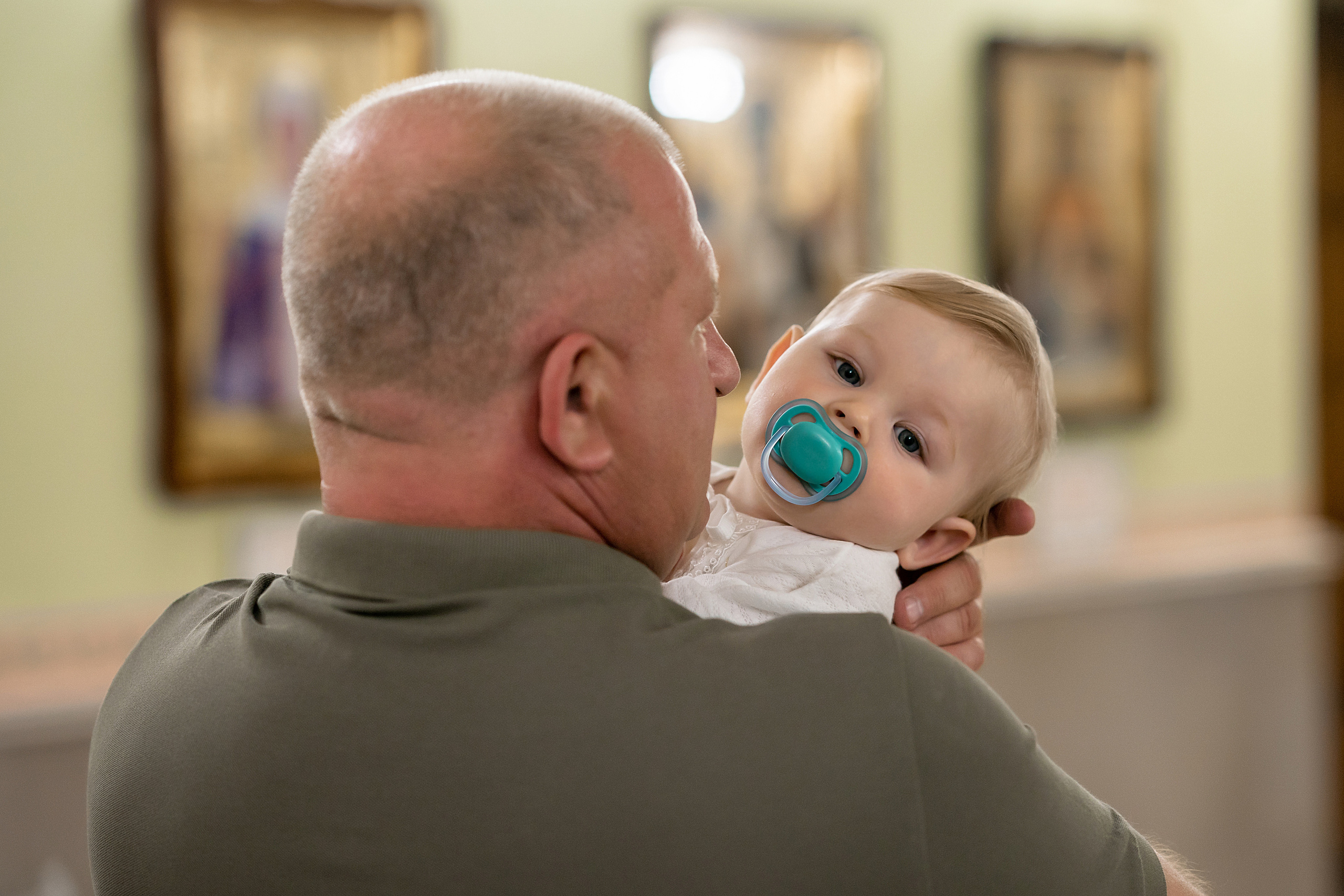 Крещение Максима, Храм Рождества Христова. Фотограф на Крещение и Венчание в Красноярске Рамазанова Юлия