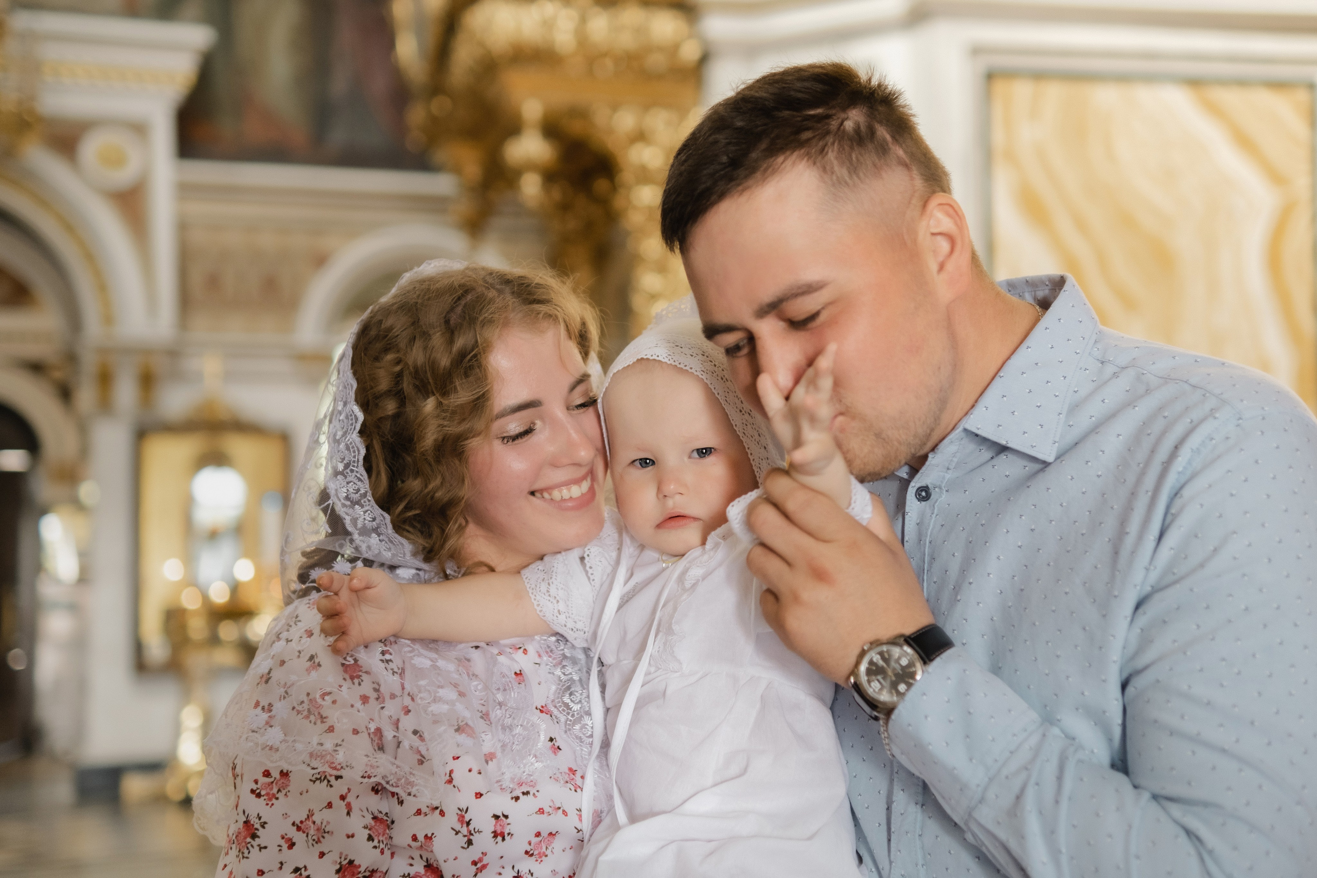 Крещение Арины. Семейный фотограф Уфа Головченко Анастасия