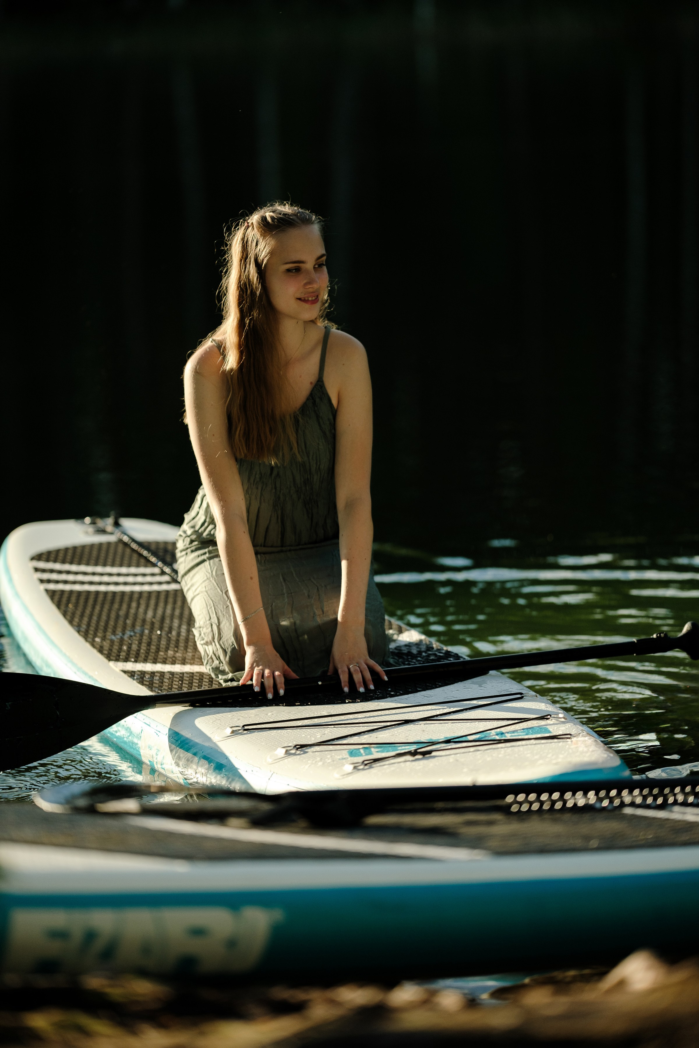 Петя и Лина, на сапах. Интерьерный фотограф и видеограф в Санкт-Петербурге Вадим Балбашевский